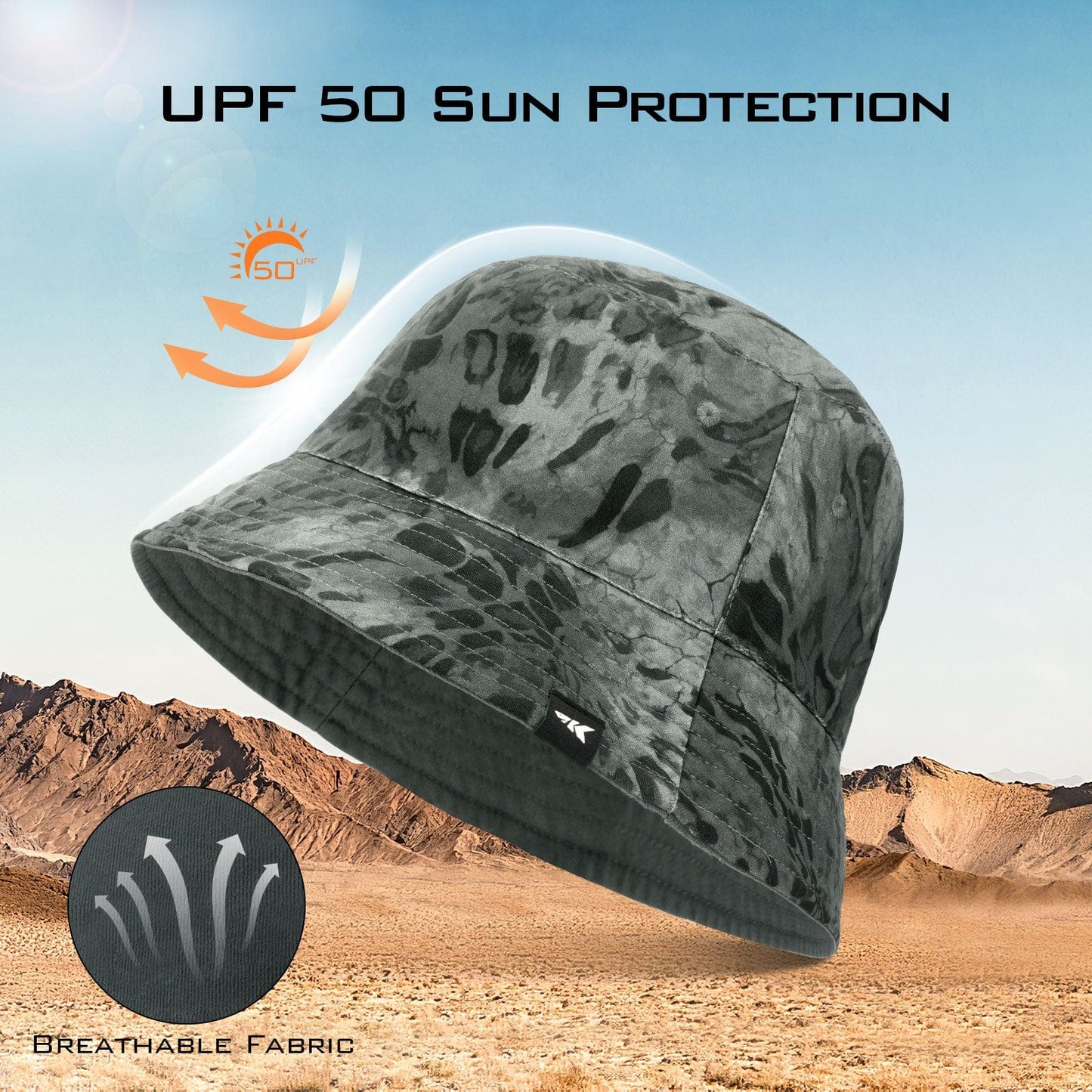 KastKing Sol Armis UPF 50 Bucket Hat for Men and Women [Clearance]