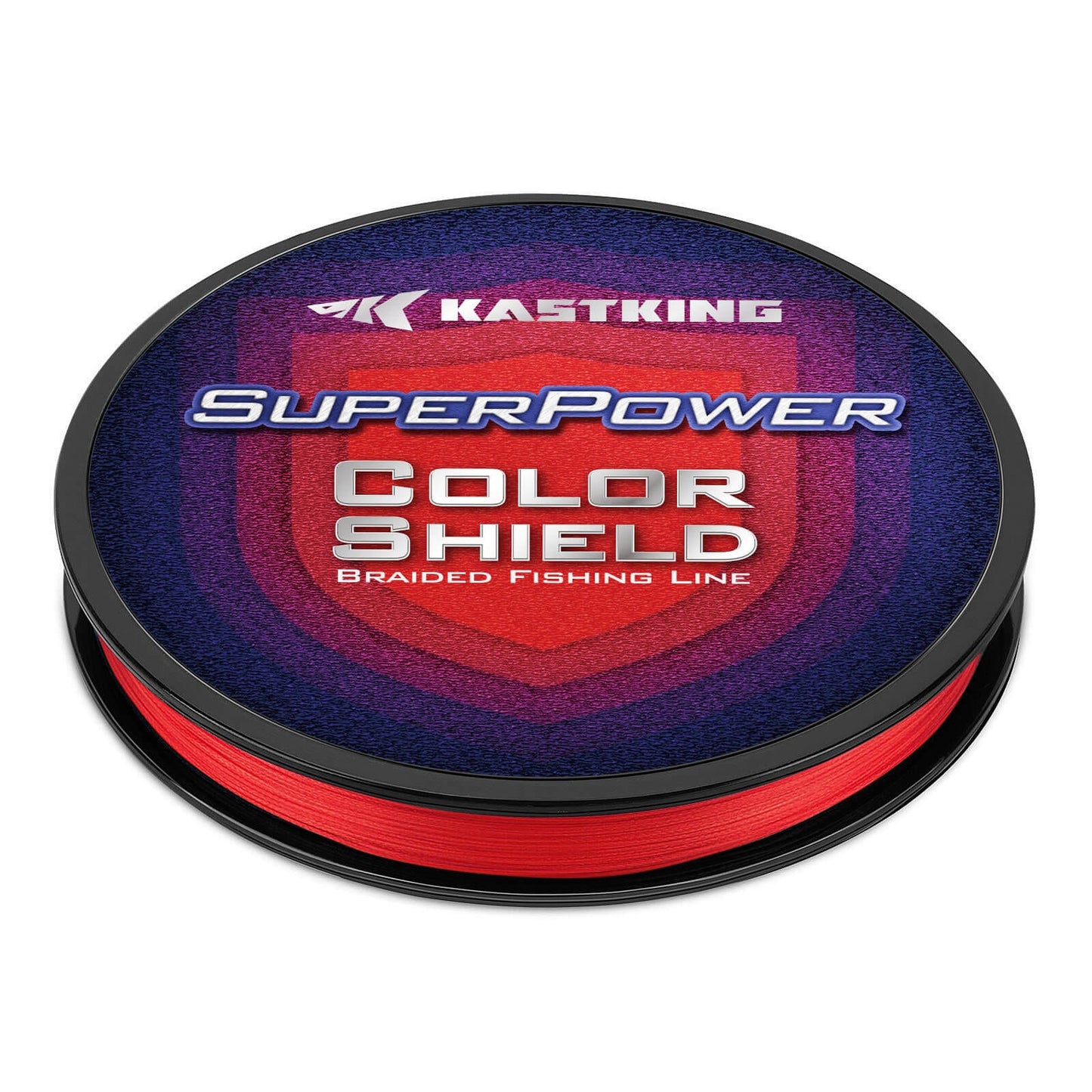 KastKing SuperPower ColorShield Braided Fishing line - 300YDS