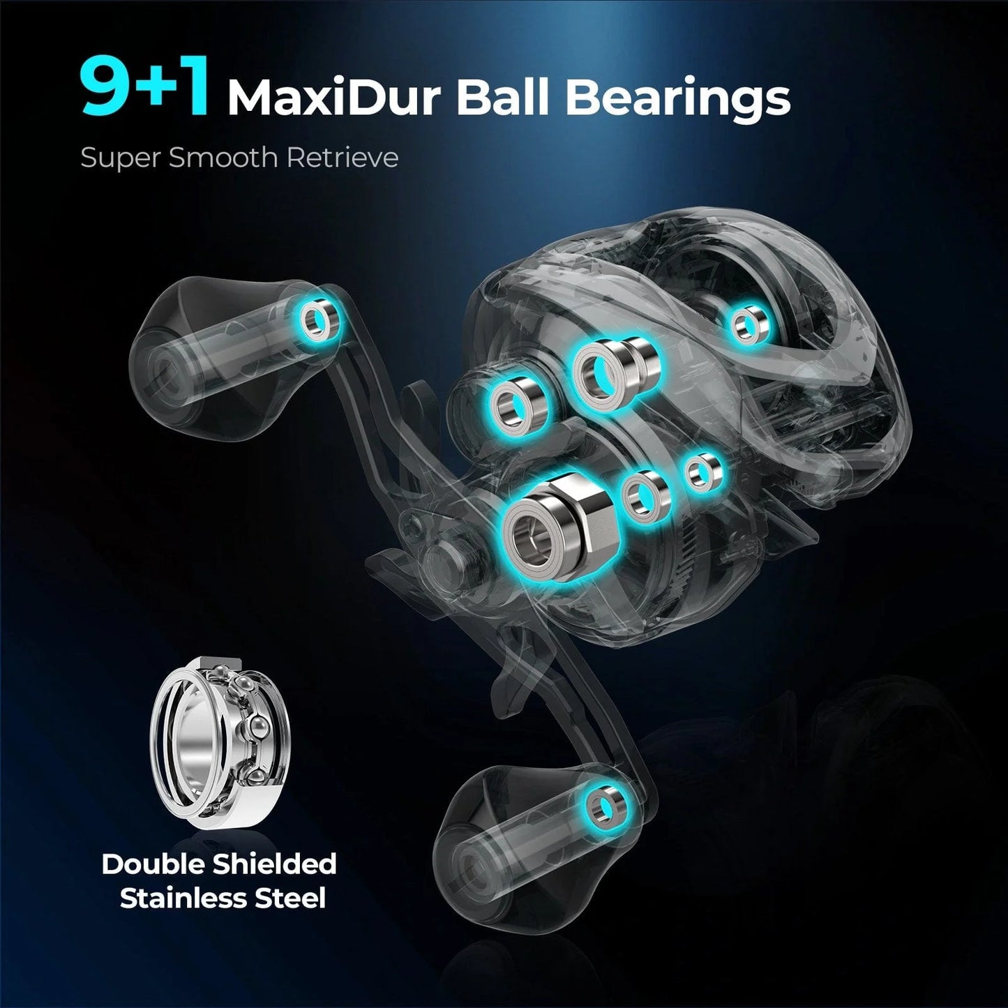 KastKing Verus Baitcaster Rod and Reel Combo