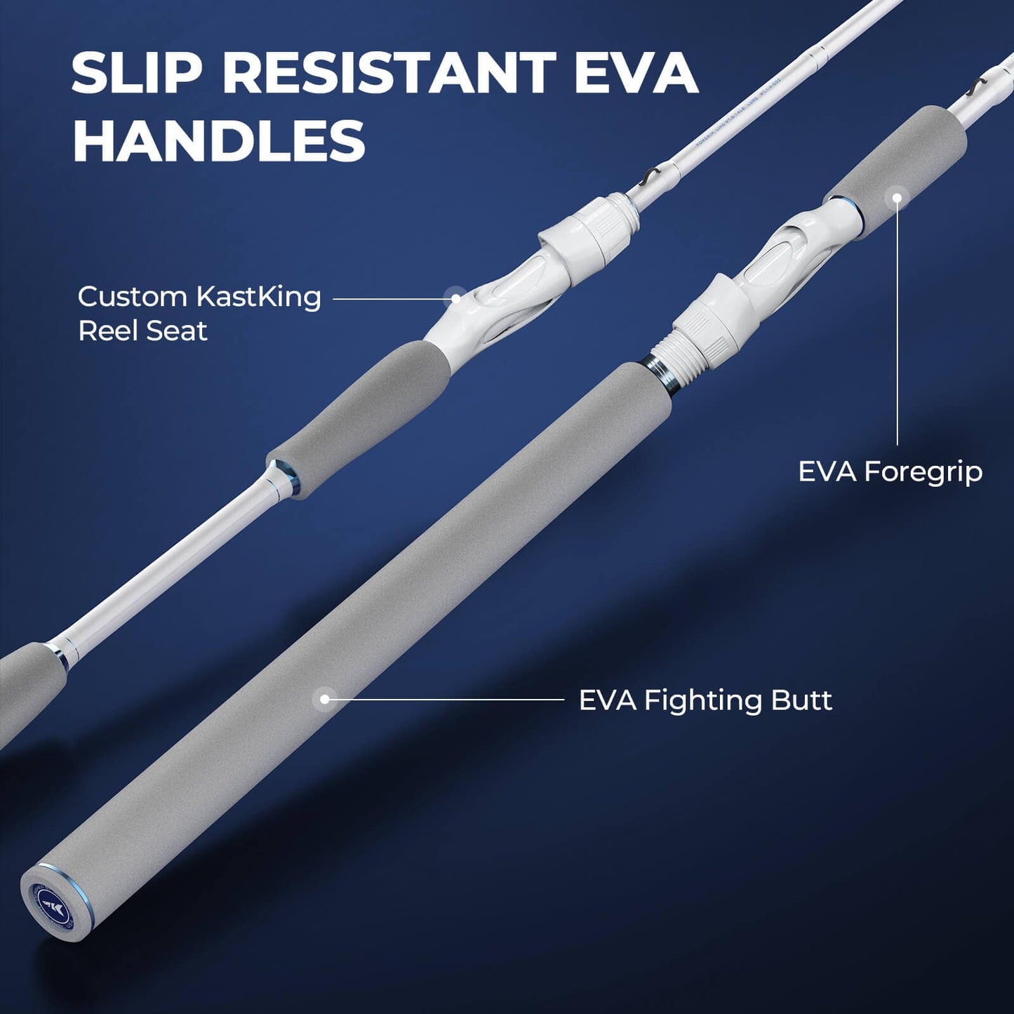 KastKing Centron Lite Spinning Fishing Rod and Reel Combo