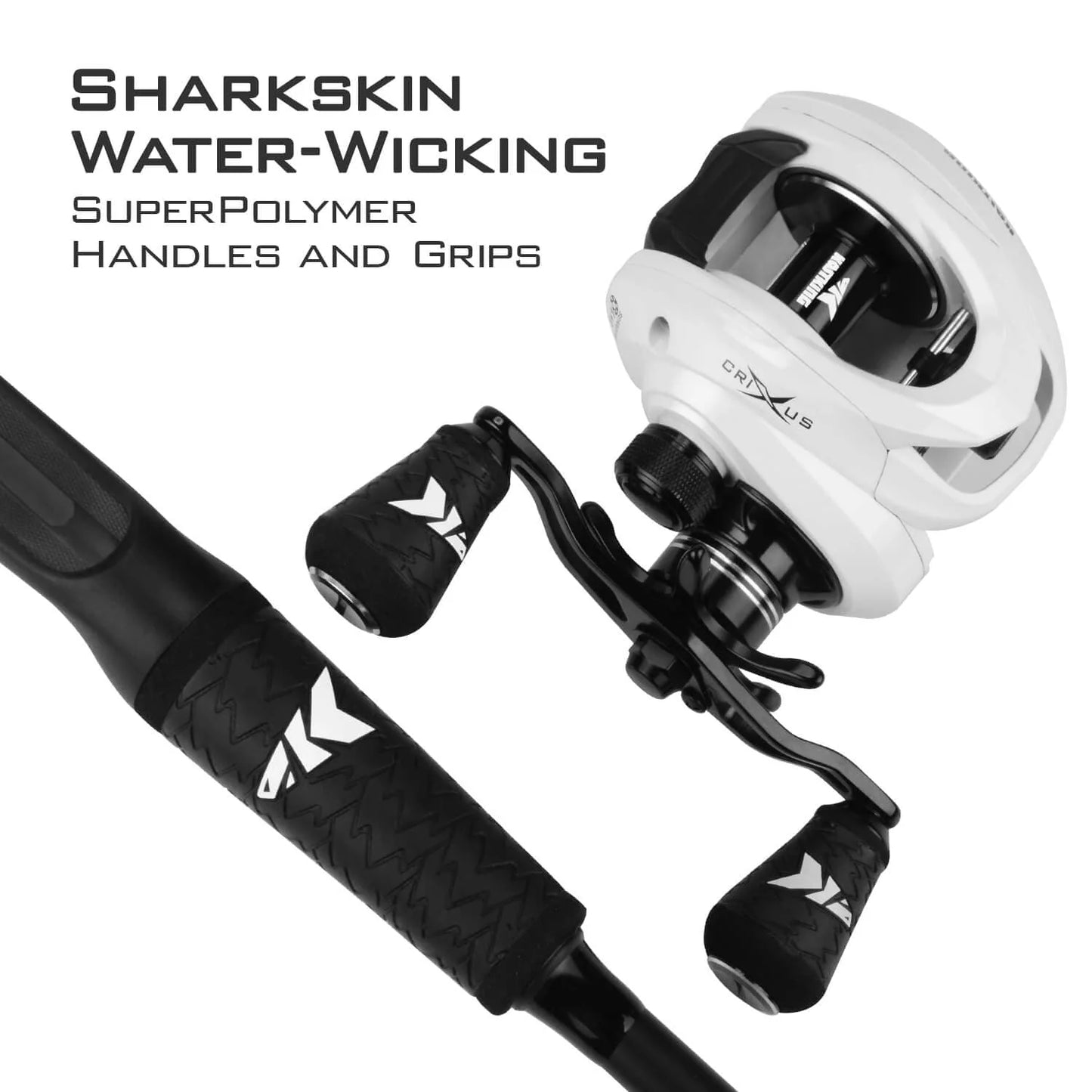 KastKing Crixus Baitcaster Rod and Reel Combo