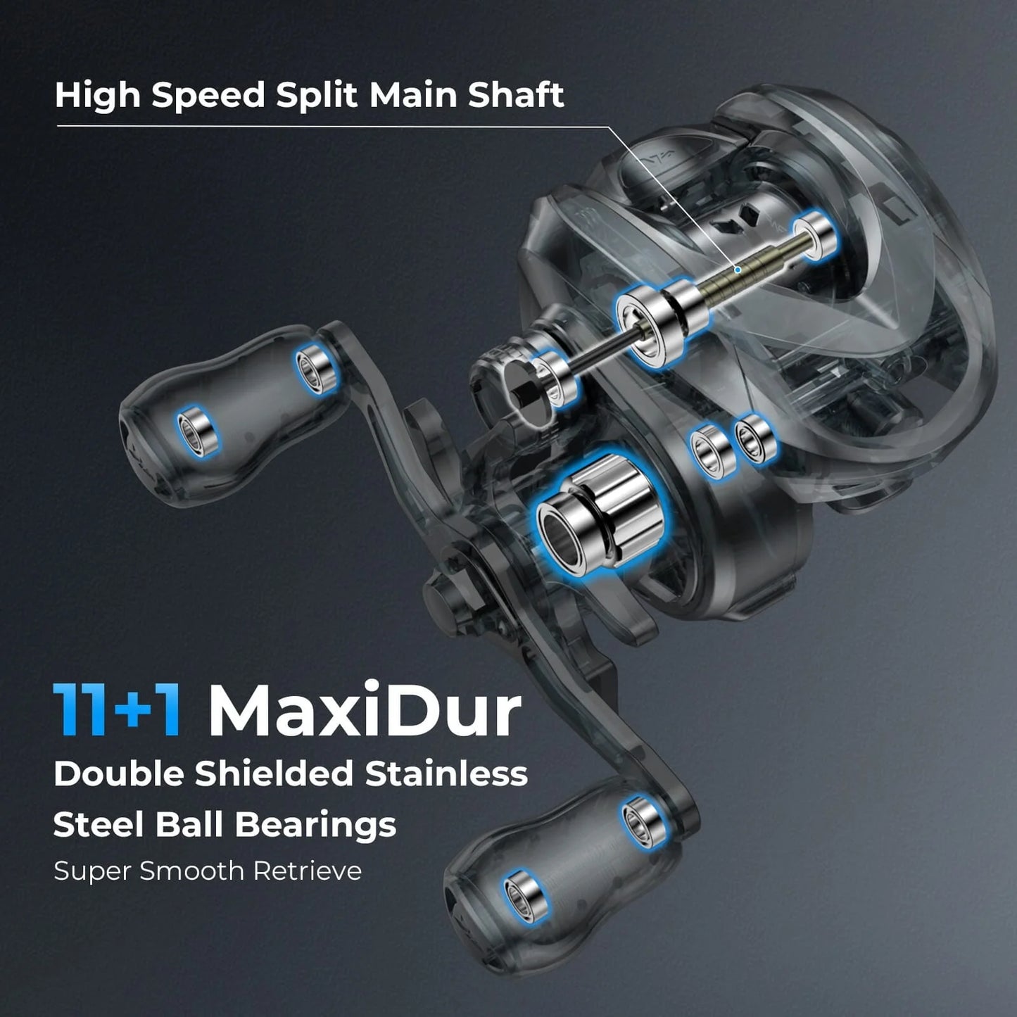 KastKing Kestrel BFS Baitcaster Rod and Reel Combo