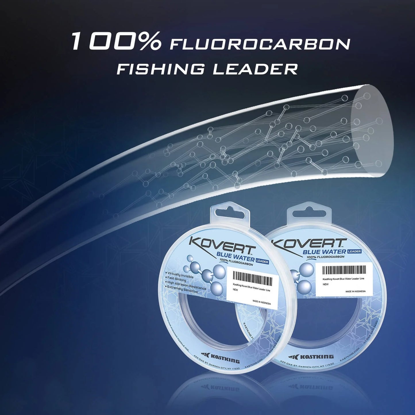 KastKing Kovert Blue Water Fluorocarbon Fishing Line