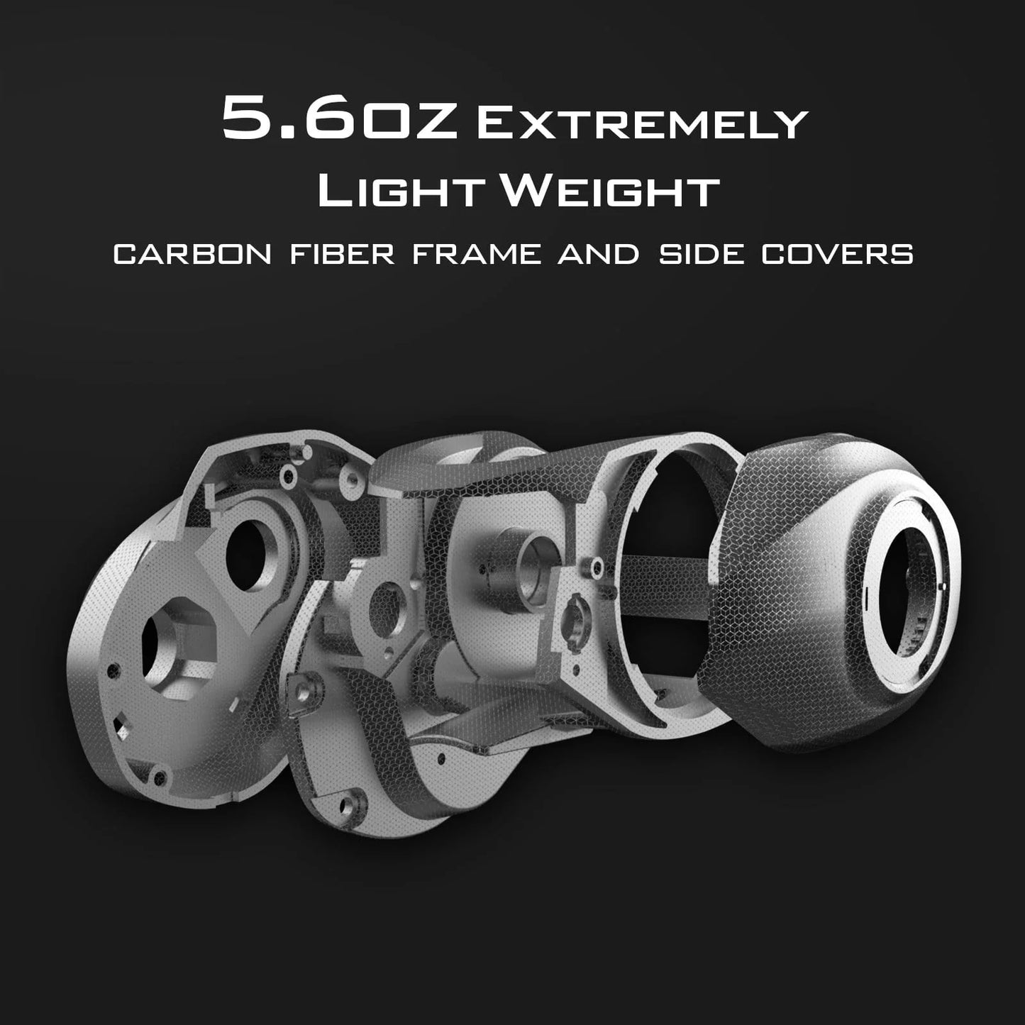 KastKing Zephyr Bait Finesse System Drag Clicker Baitcasting Reel