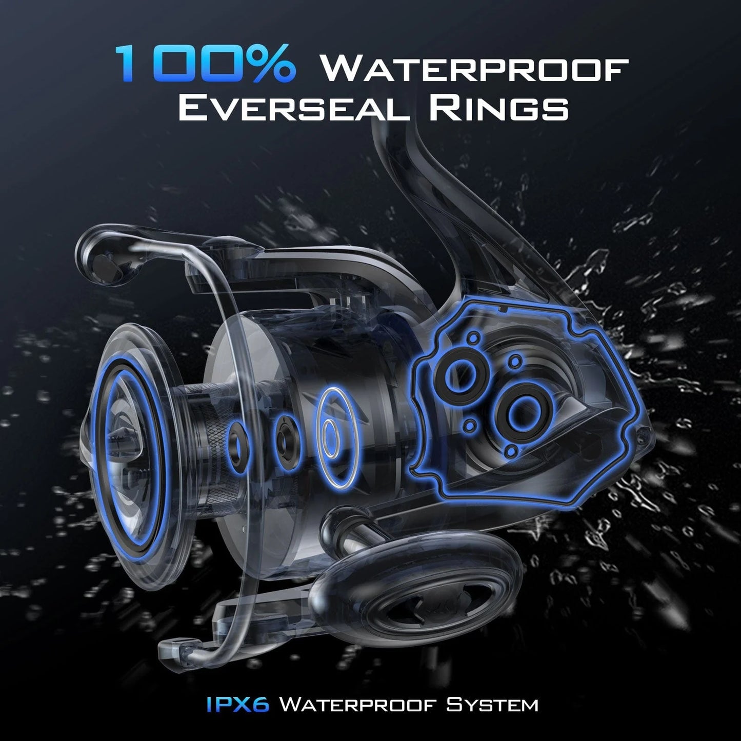 KastKing Kapstan SE & Kong Saltwater Spinning Reel Combo