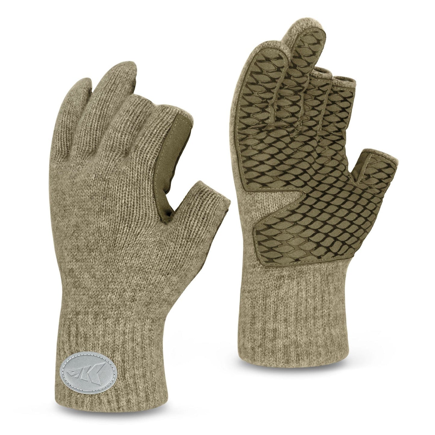 KastKing Bully Wooly Fingerless Wool Fishing Gloves