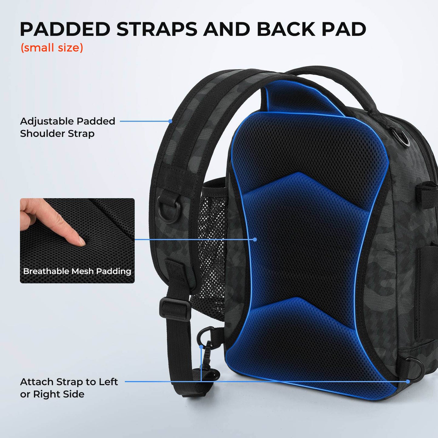 KastKing BaitSpace Fishing Sling Bag