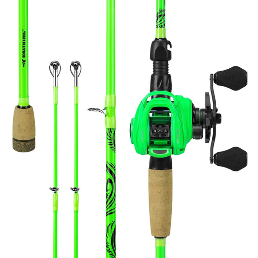 KastKing Zephyr Dual-tip Baitcaster Rod and Reel Combo