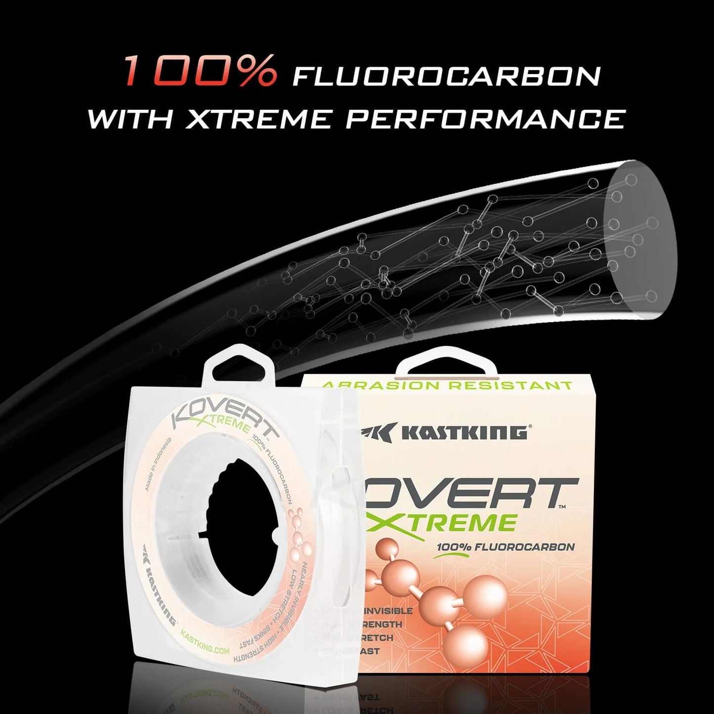 KastKing Kovert Xtreme Fluorocarbon Fishing line