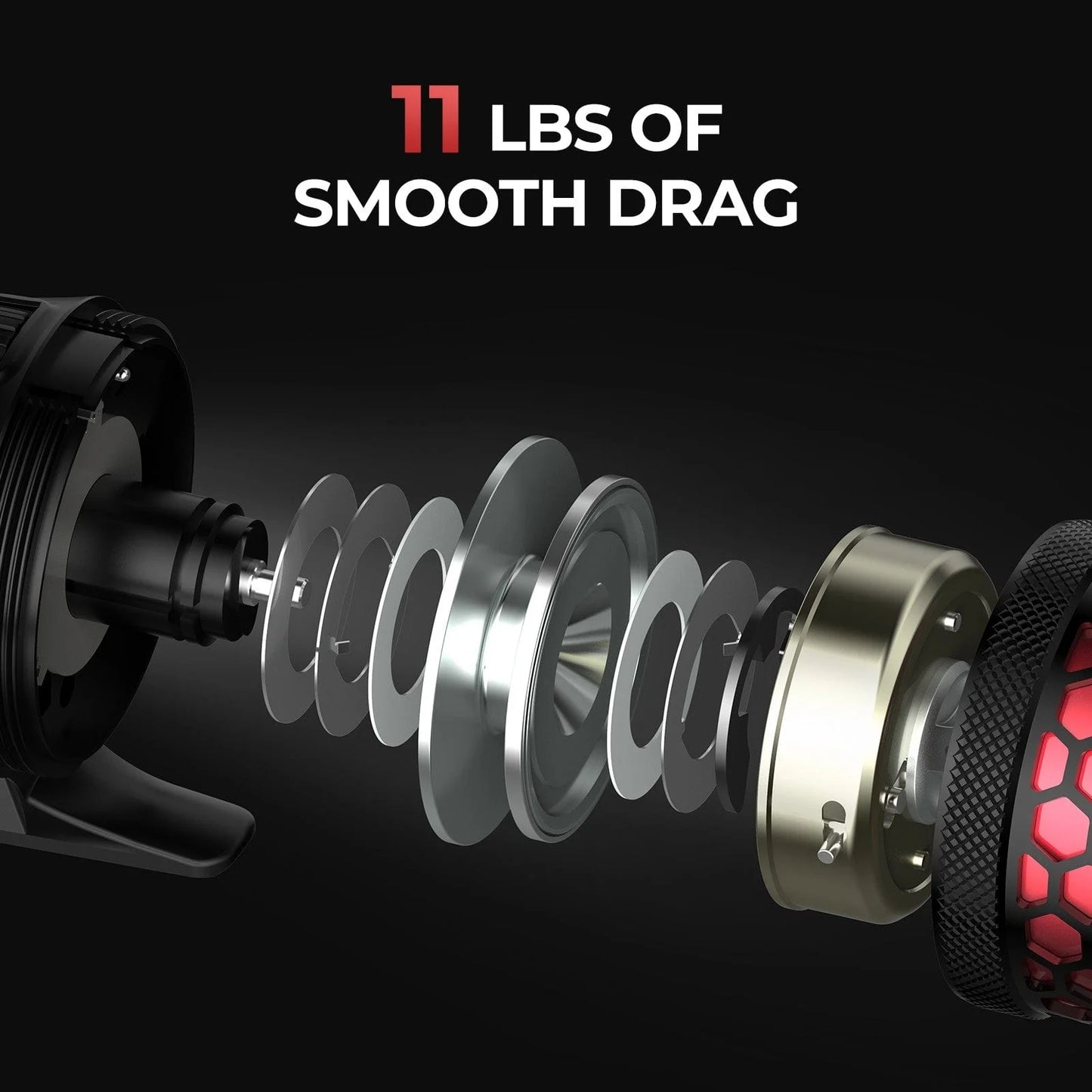 KastKing Brutus SpinCast Fishing Rod and Reel with Tackle Kit and V15 Vertical Fishing Rod Holder Combo