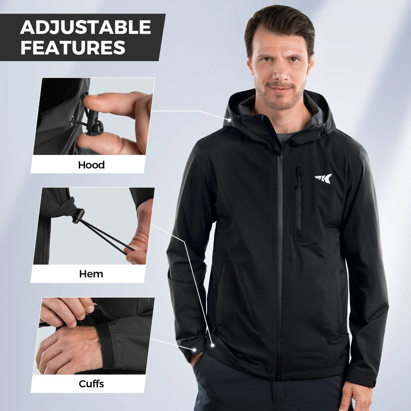 KastKing HydroArmor Lightweight Rain Jacket