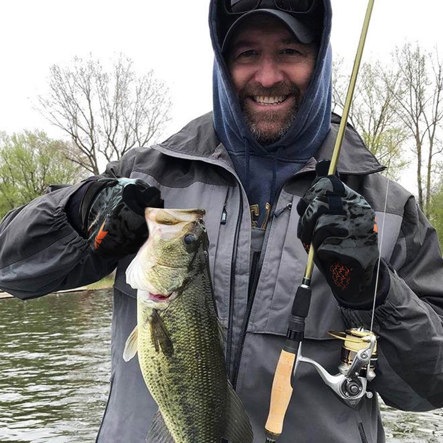 KastKing Mountain Mist Fishing Gloves