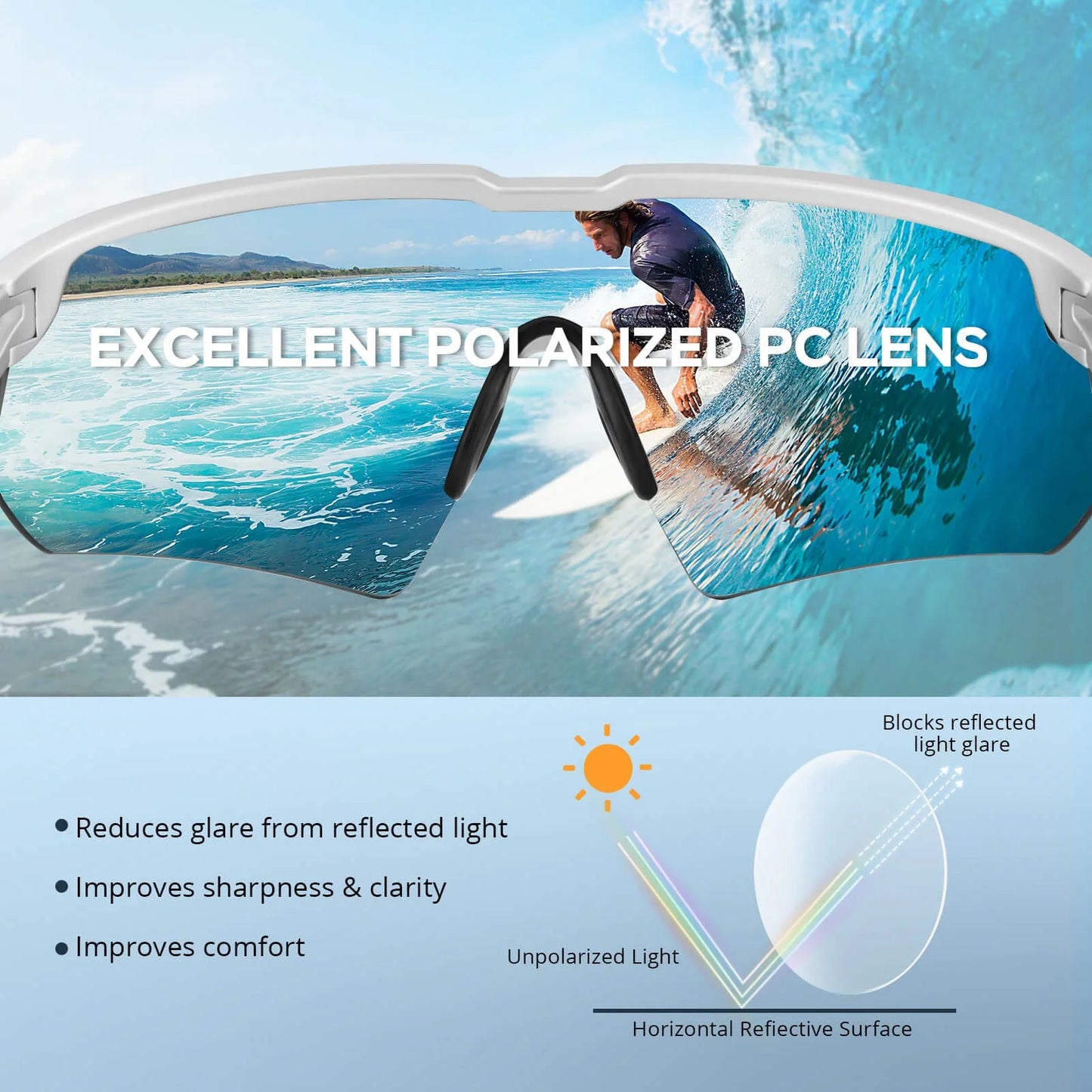 KastKing Hillsboro Polarized Sport Sunglasses