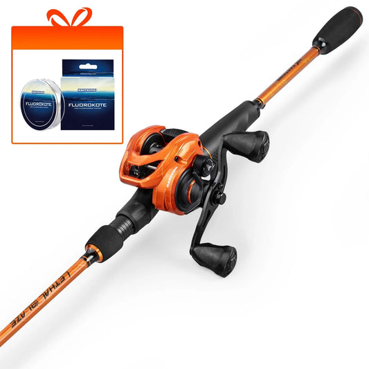 KastKing Lethal Blaze Twin-Tip Baitcaster Rod and Reel Combo