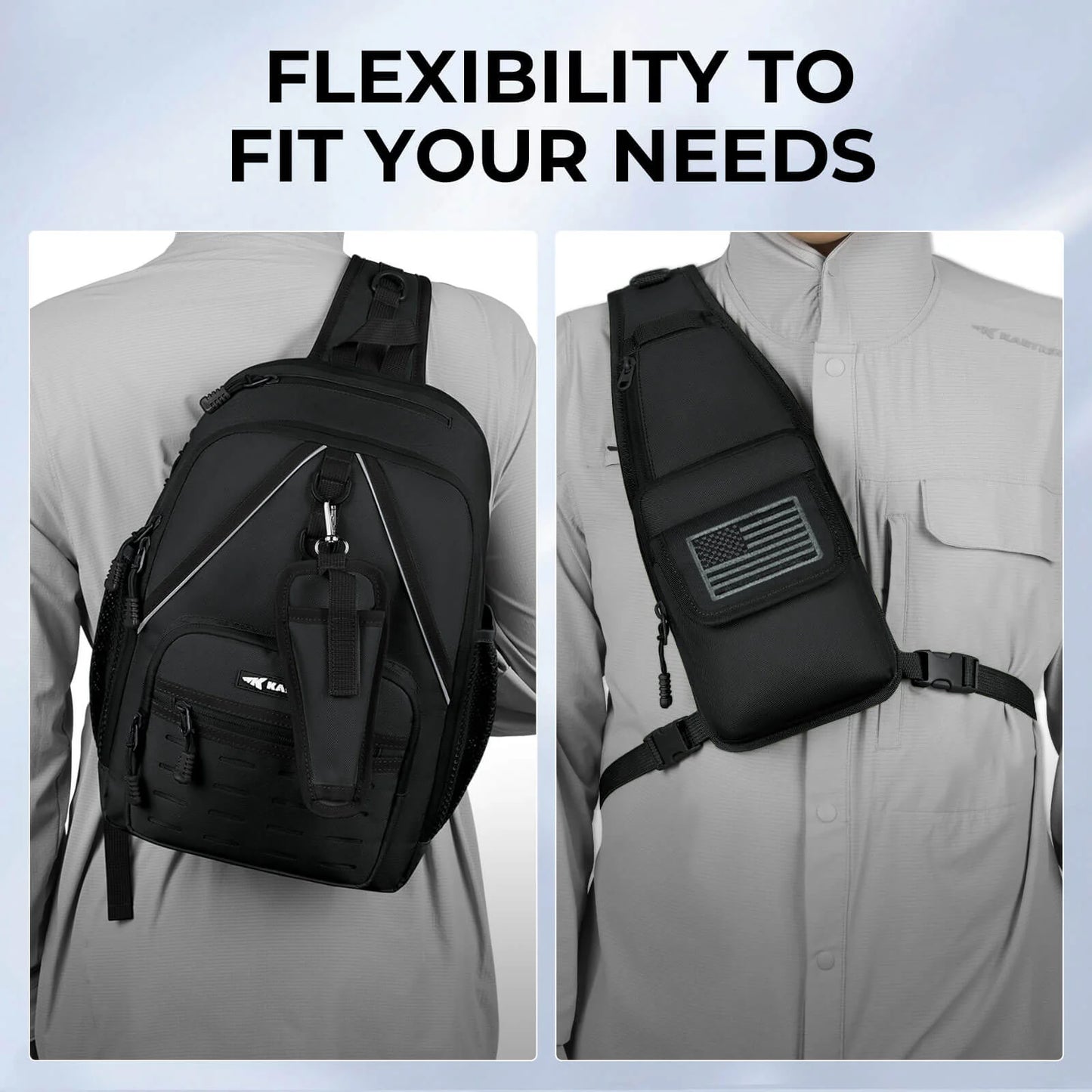 KastKing Karryall Fishing Sling Tackle Bag