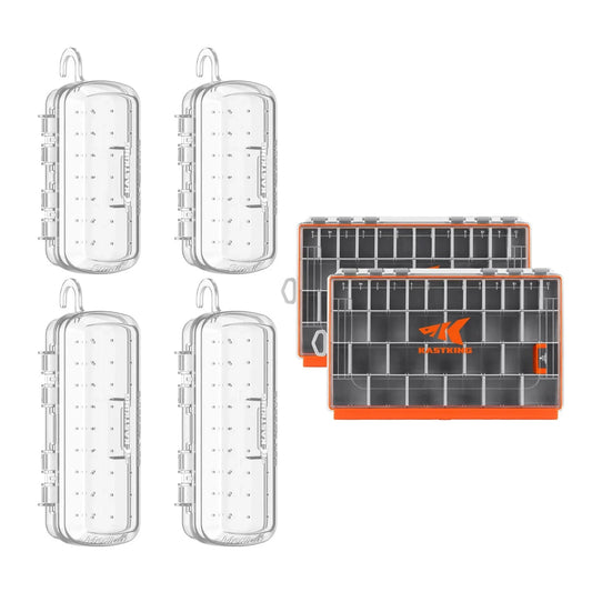 KastKing HyperSeal Waterproof Tackle Box and Bait Kapsule Fishing Lure Cover Combo