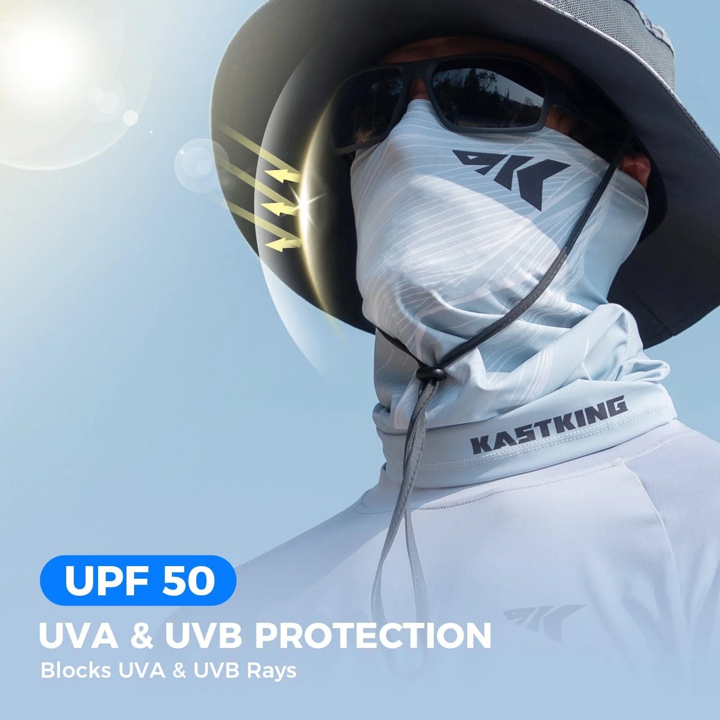 KastKing Ultimate Angler UPF 50 Neck Gaiter