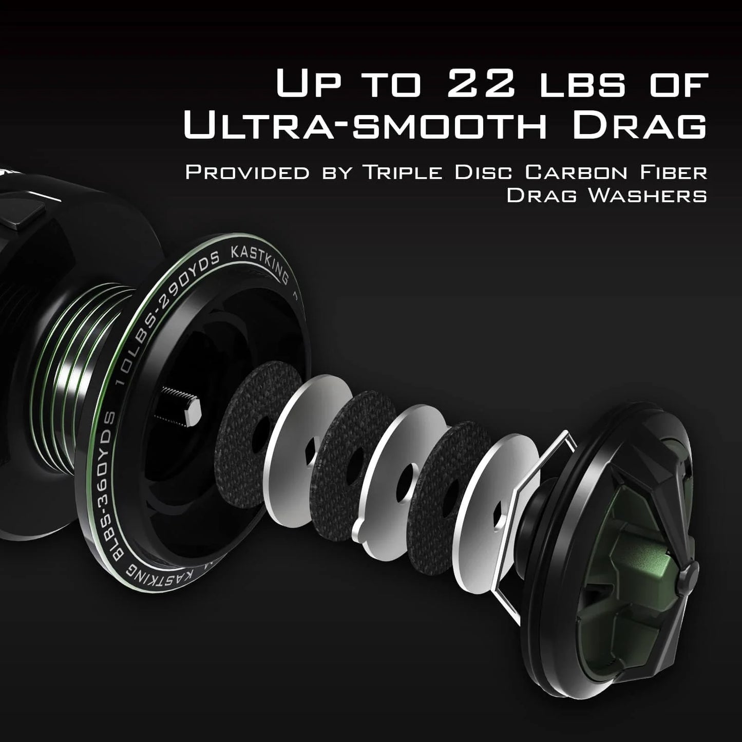 KastKing Spartacus II Spinning Fishing Reel