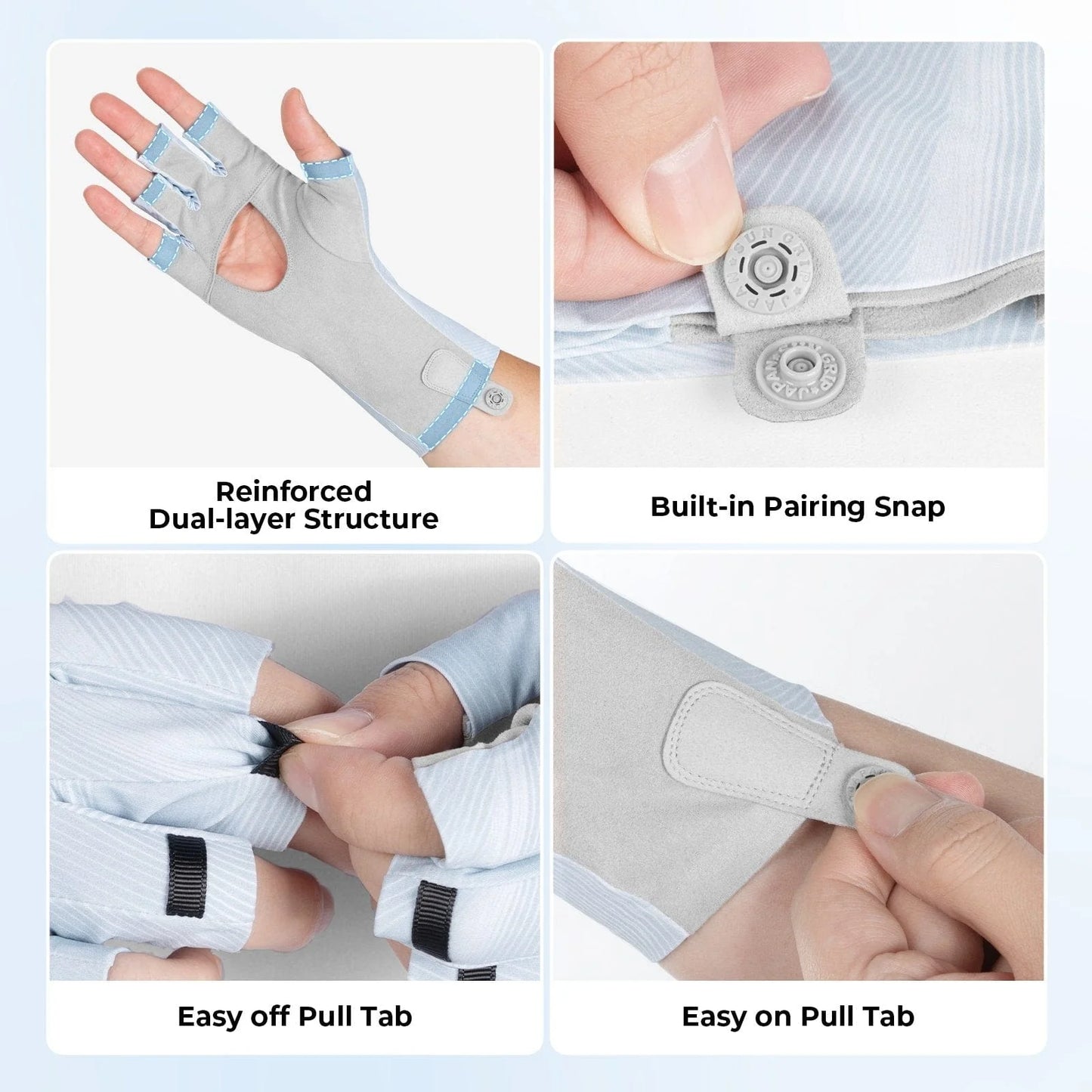 KastKing Ultimate Angler Fingerless SPF Sun Gloves