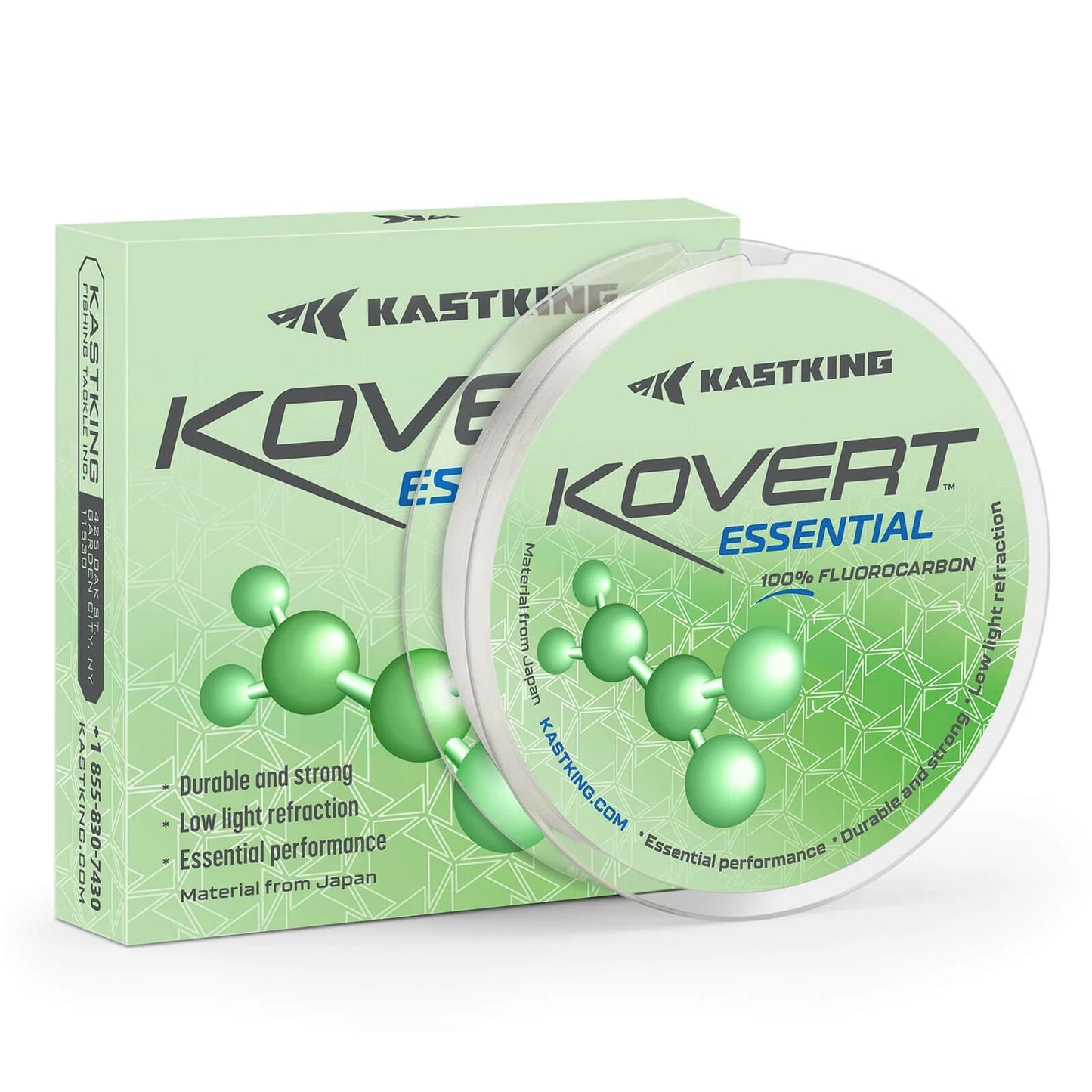 KastKing Kovert Essential 100% Fluorocarbon Fishing Line