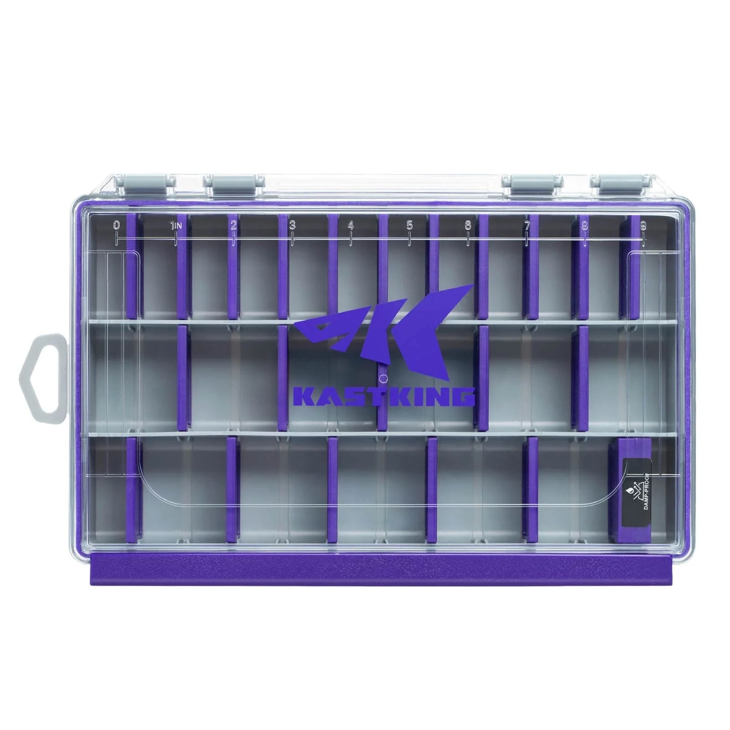 KastKing HyperSeal Waterproof Tackle Box - Purple