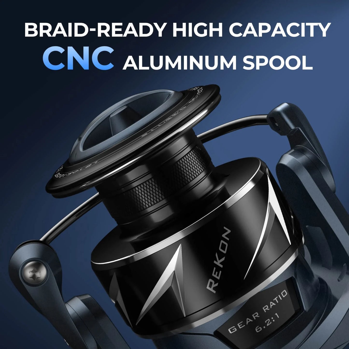 KastKing Big Game Spinning Fishing Rod and Reel Combo