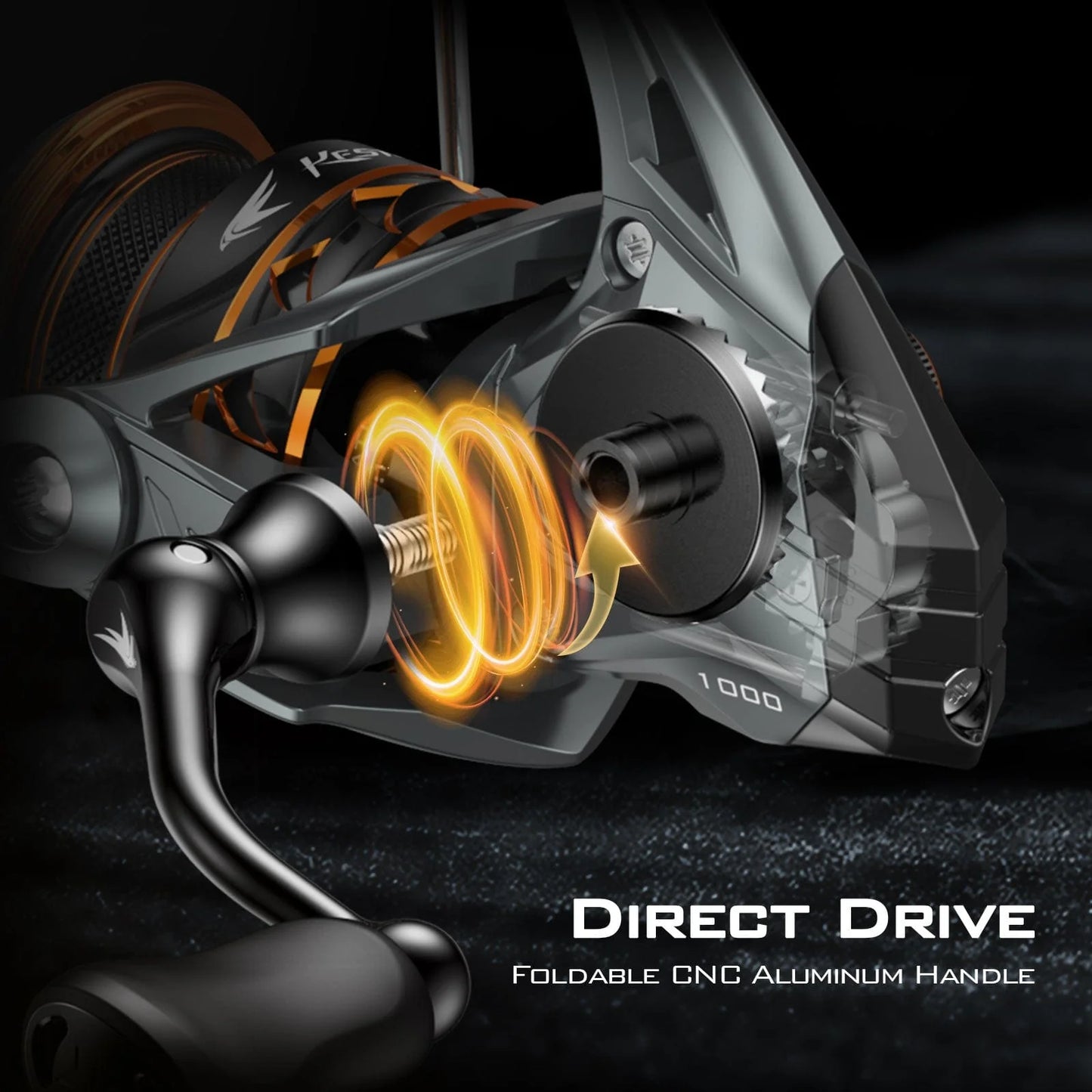 KastKing Kestrel 1000 Spin Finesse System Ultralight Spinning Reel