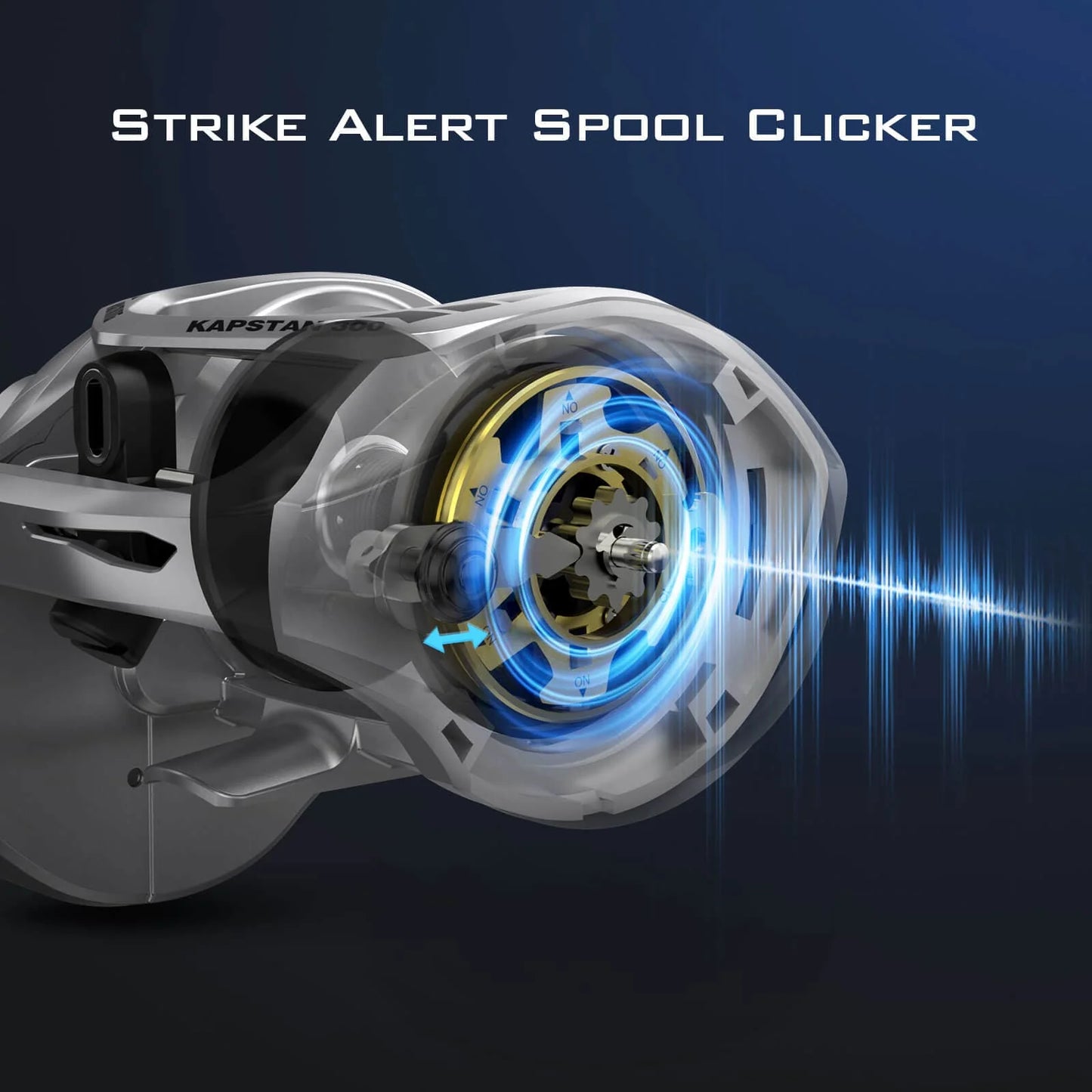 KastKing Kapstan Elite 300 Powerful Handle Baitcasting Reel