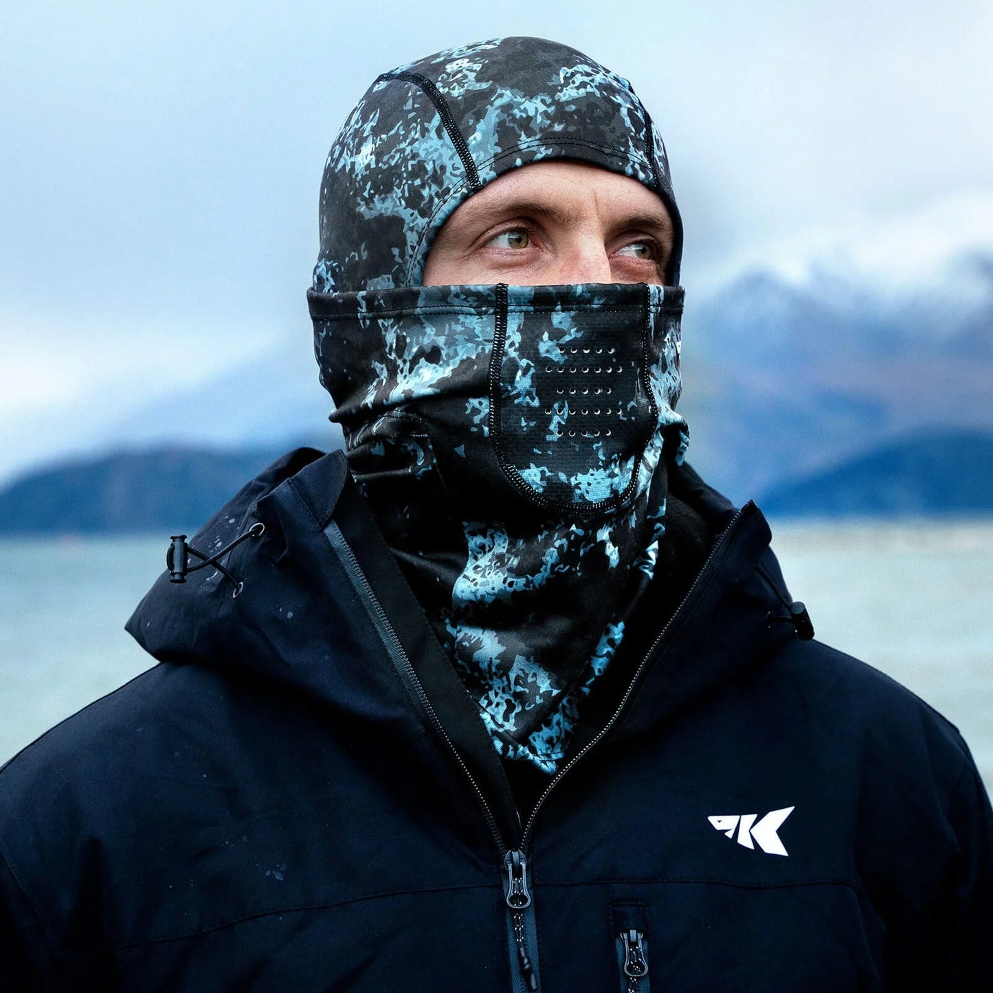 KastKing Winter Mountain Mist Balaclava