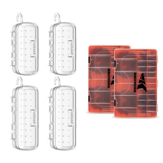 KastKing Bait Vault Camouflage Tackle Boxes and Bait Kapsule Fishing Lure Cover Combo