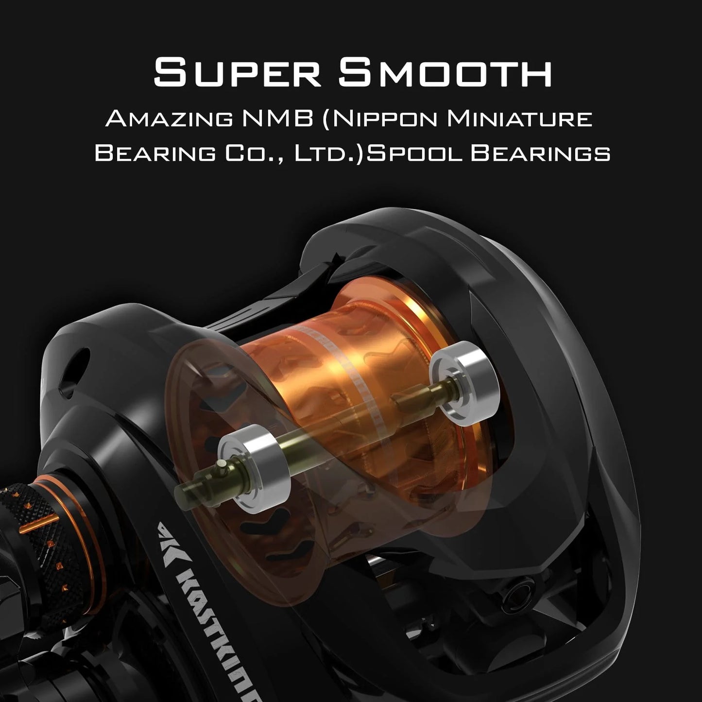 KastKing Zephyr Bait Finesse System Drag Clicker Baitcasting Reel