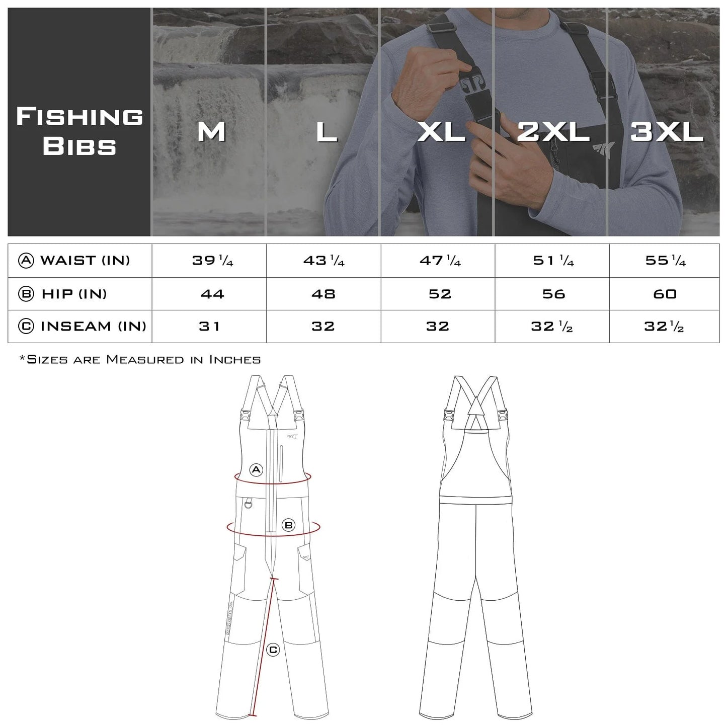 KastKing Deflektor Waterproof Fishing Bibs