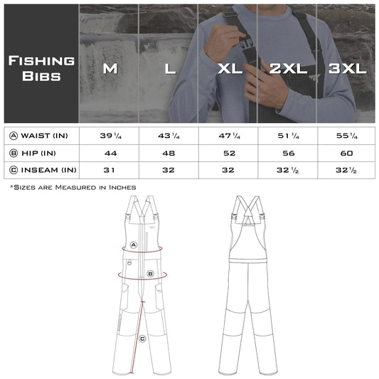 KastKing Deflektor Waterproof Fishing Bibs