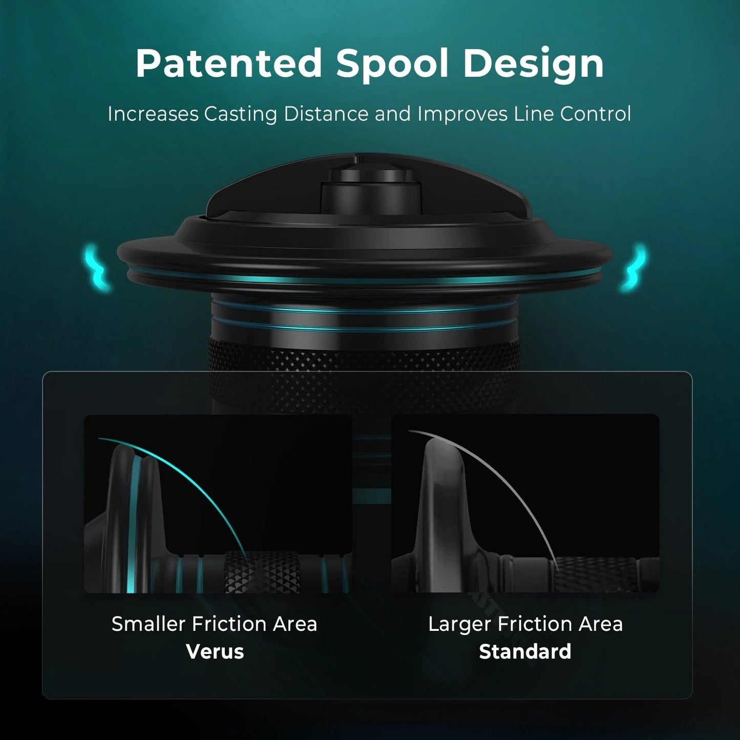 KastKing Verus Spinning Fishing Rod and Reel Combo