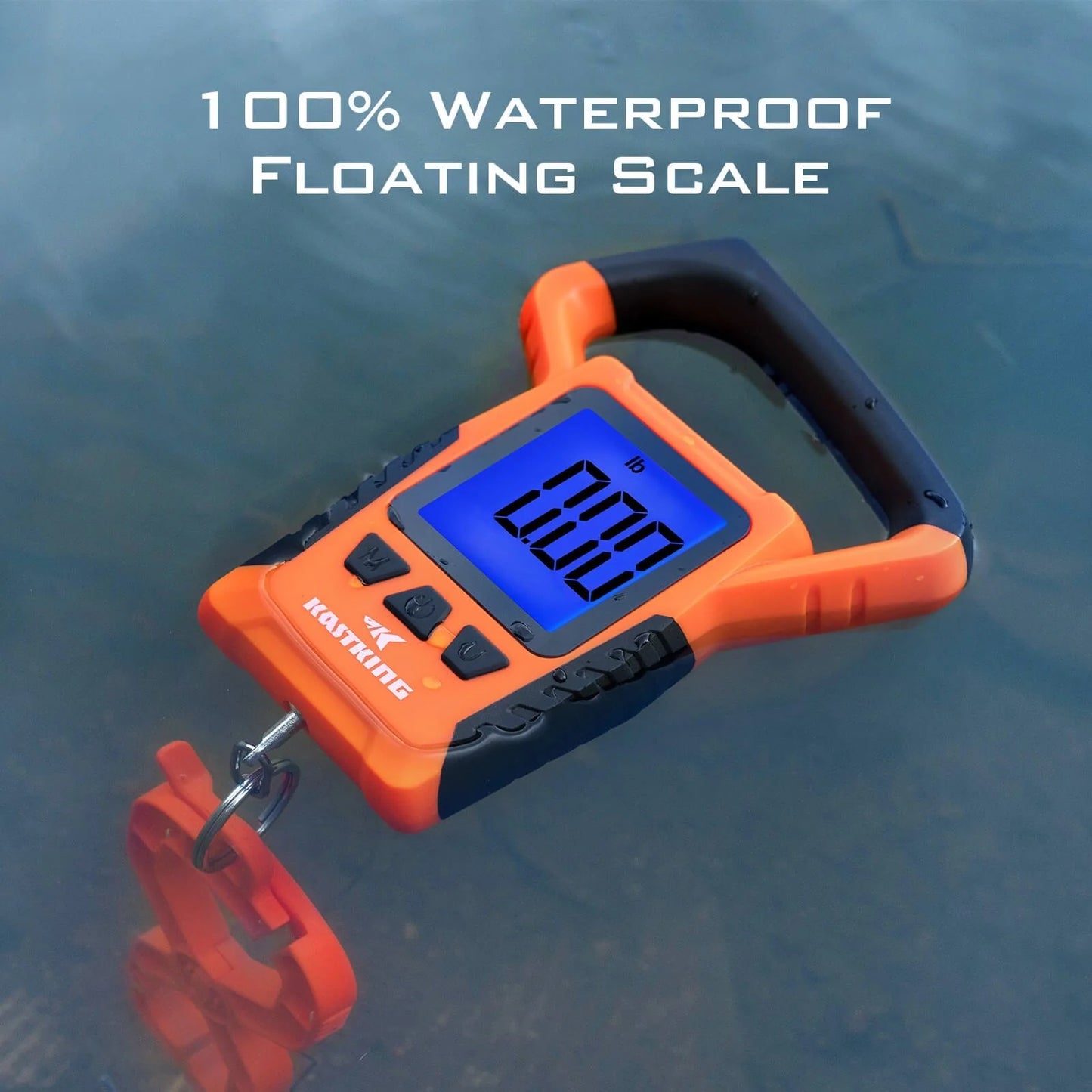 KastKing WideView Floating Waterproof Digital Scale or Lip Grip Combo