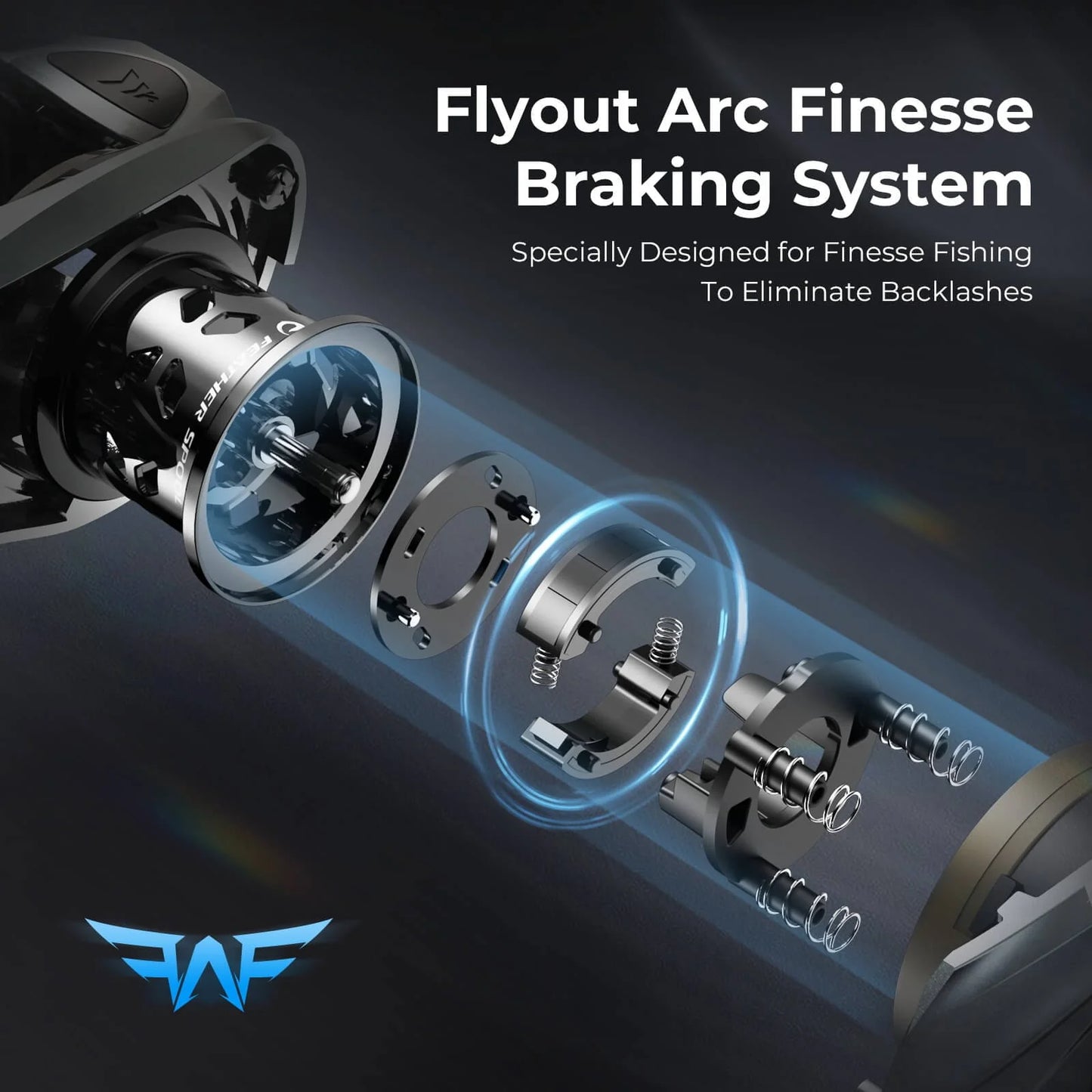 KastKing Kestrel Bait Finesse System Finesse Baitcasting Reel