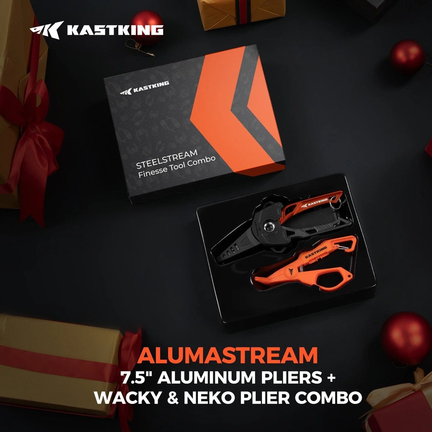 KastKing AlumaStream Aluminum Fishing Pliers or Combo