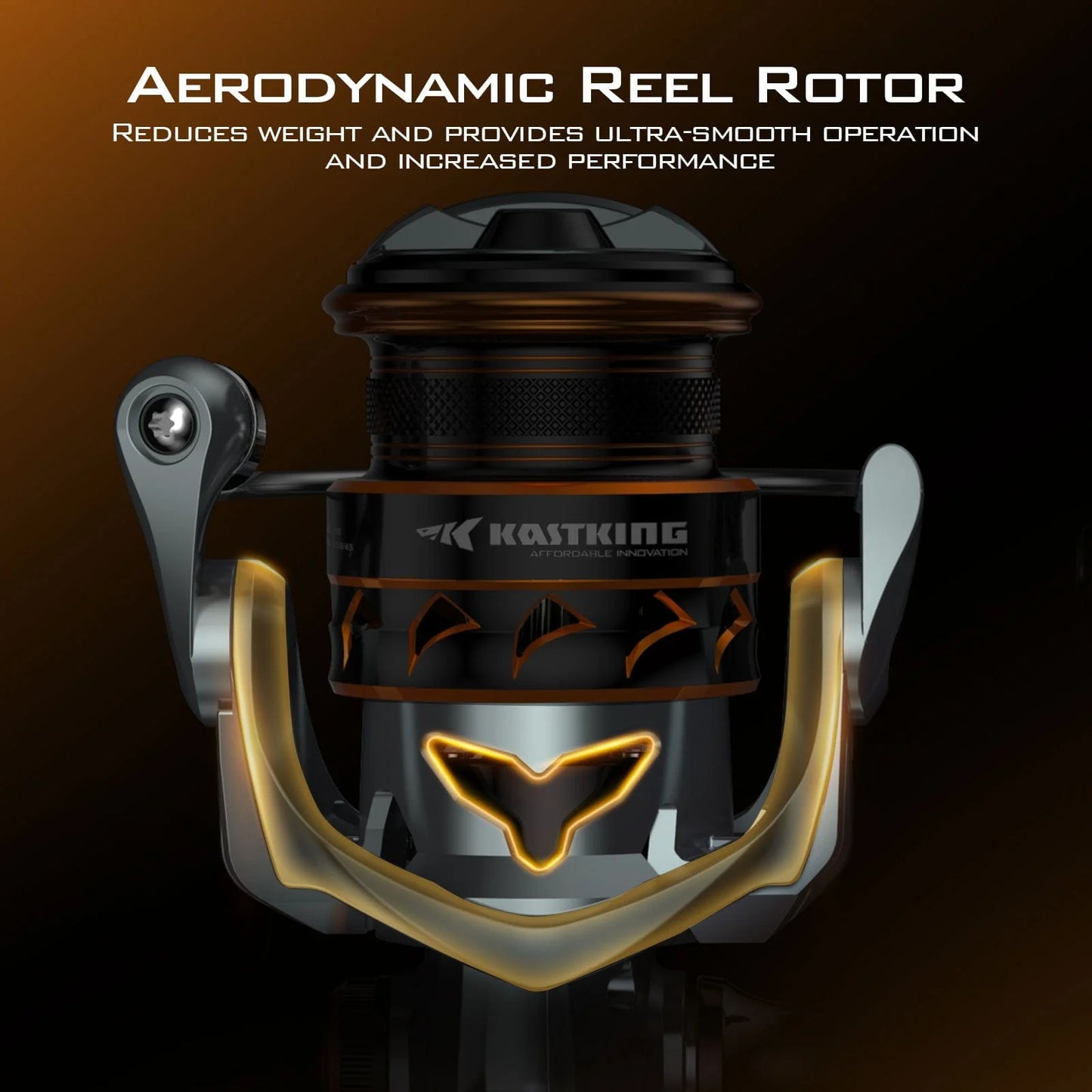 KastKing Kestrel SFS Spinning Fishing Rod and Reel Combo