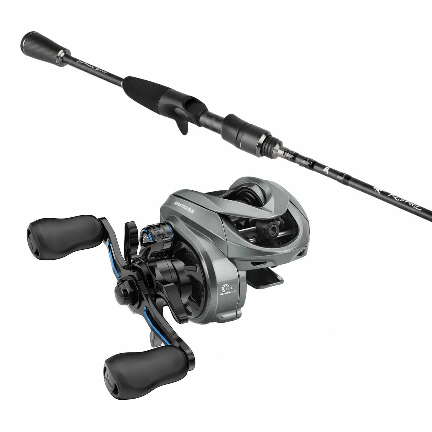 KastKing Kestrel BFS Baitcaster Rod and Reel Combo
