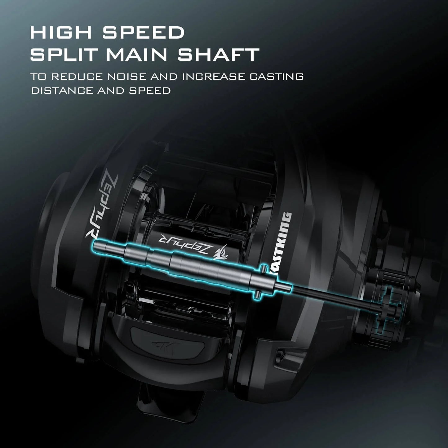 KastKing Zephyr Baitcasting Reel
