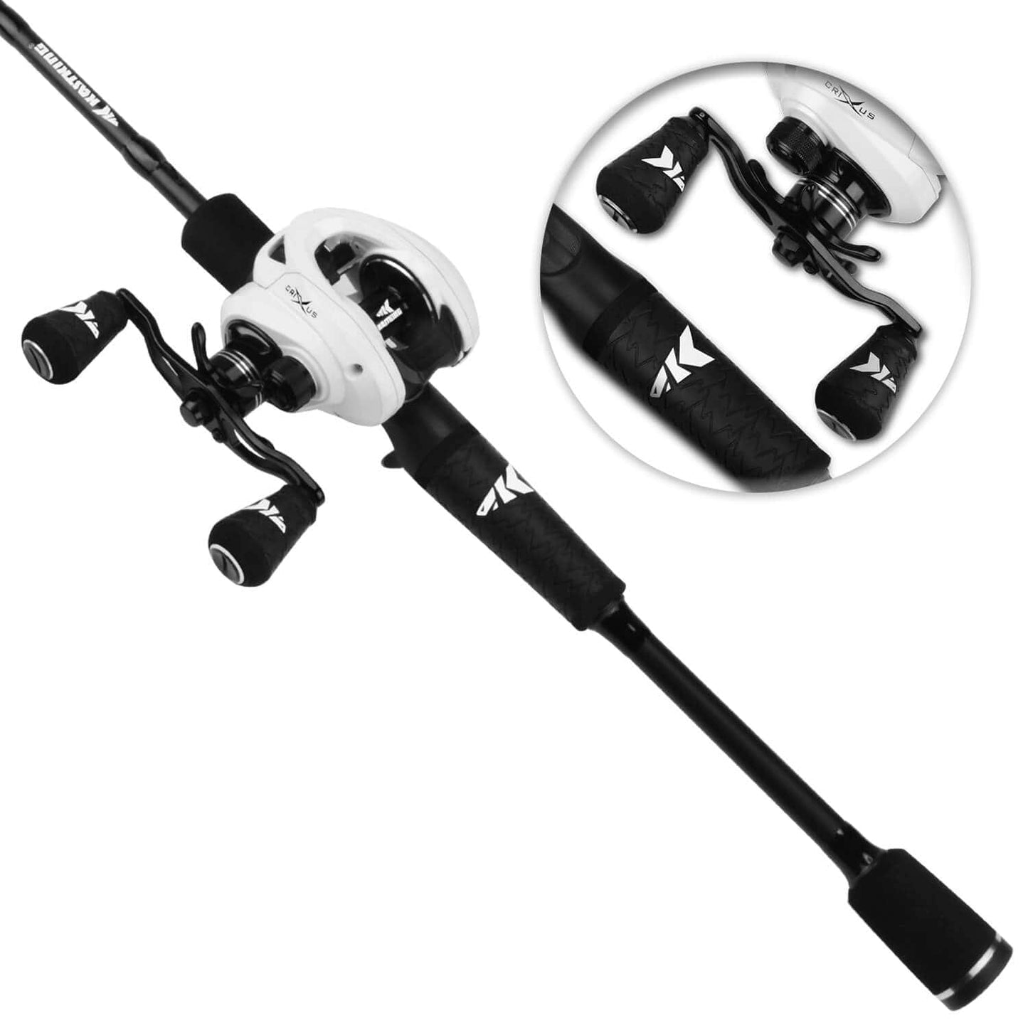 KastKing Crixus Baitcaster Rod and Reel Combo