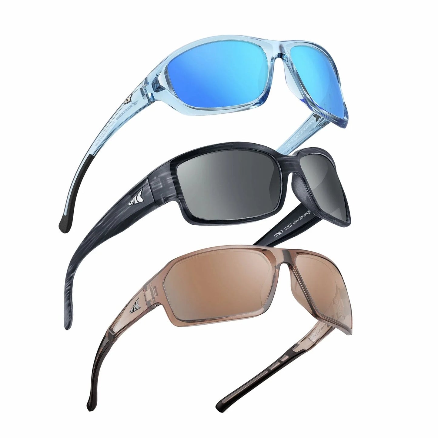 KastKing 3-Pack Polarized Fishing Sunglasses