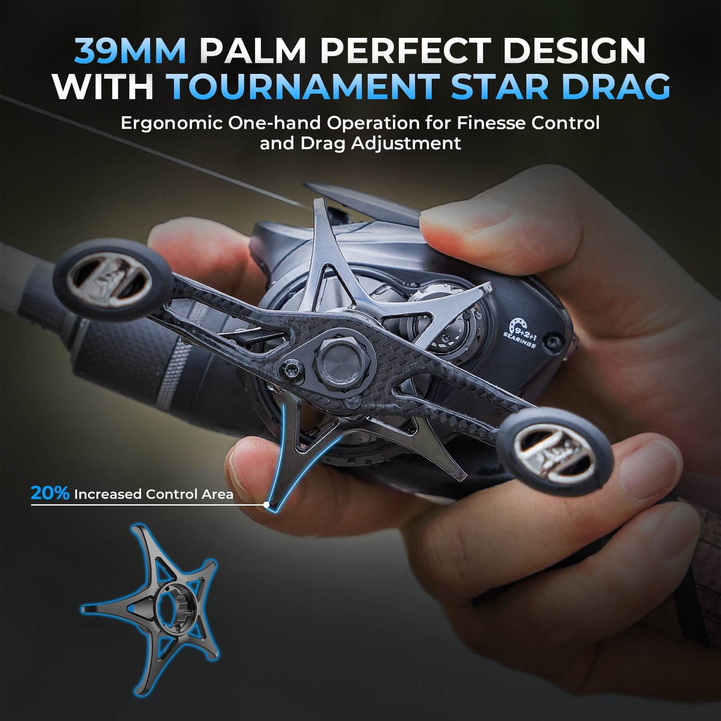 KastKing Mg-Ti Elite Magnesium Baitcasting Reel