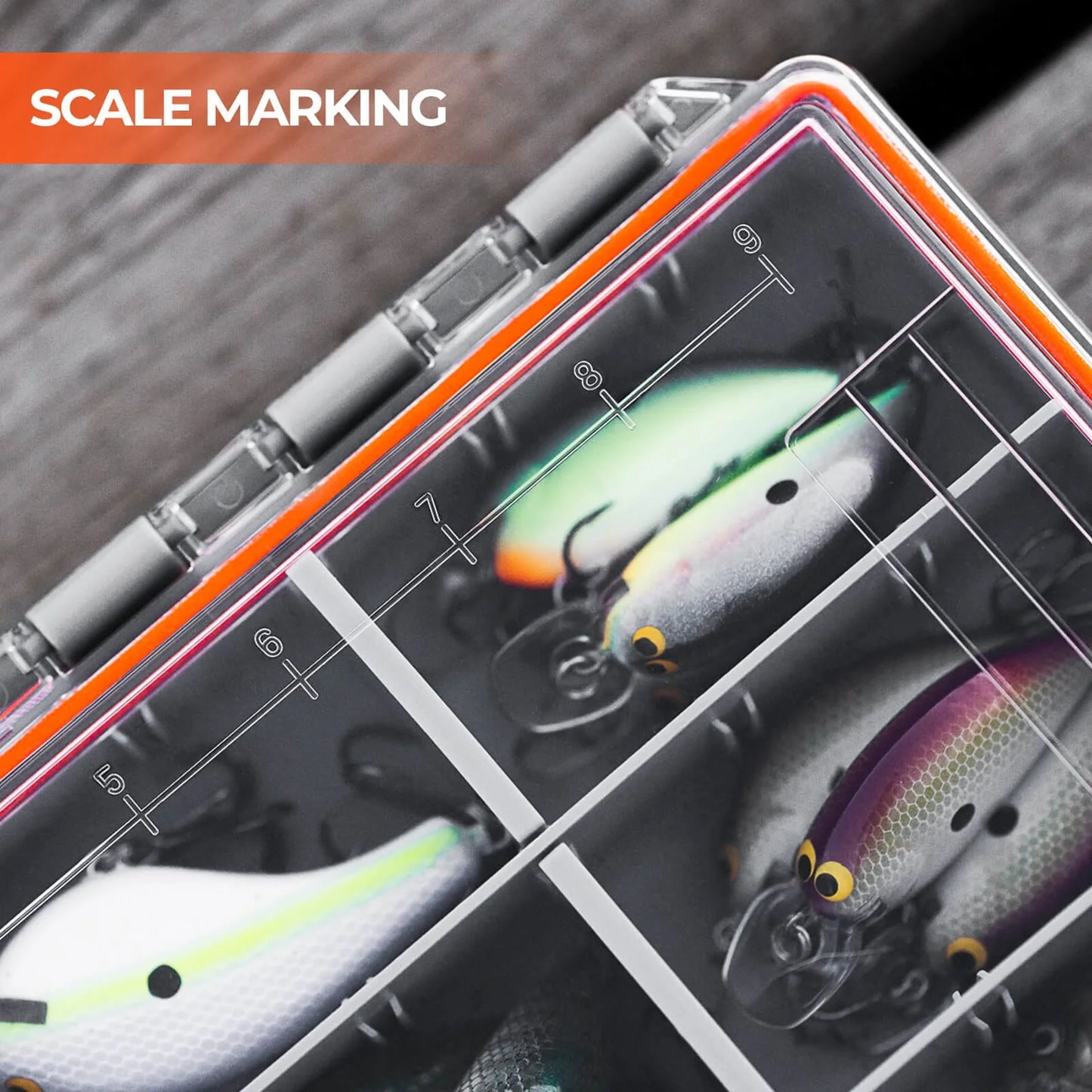 KastKing HyperSeal Waterproof Tackle Box and Bait Kapsule Fishing Lure Cover Combo