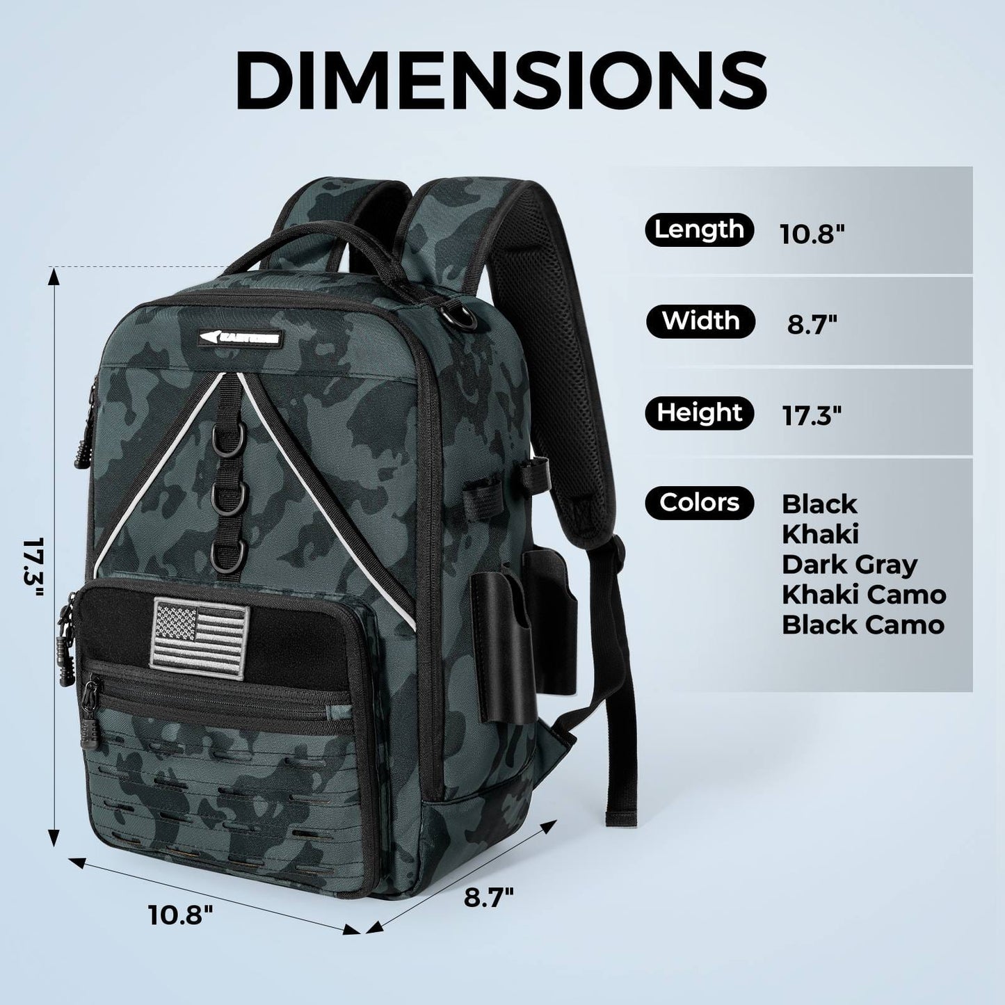 KastKing KarryAll KastMate Fishing Tackle Backpack