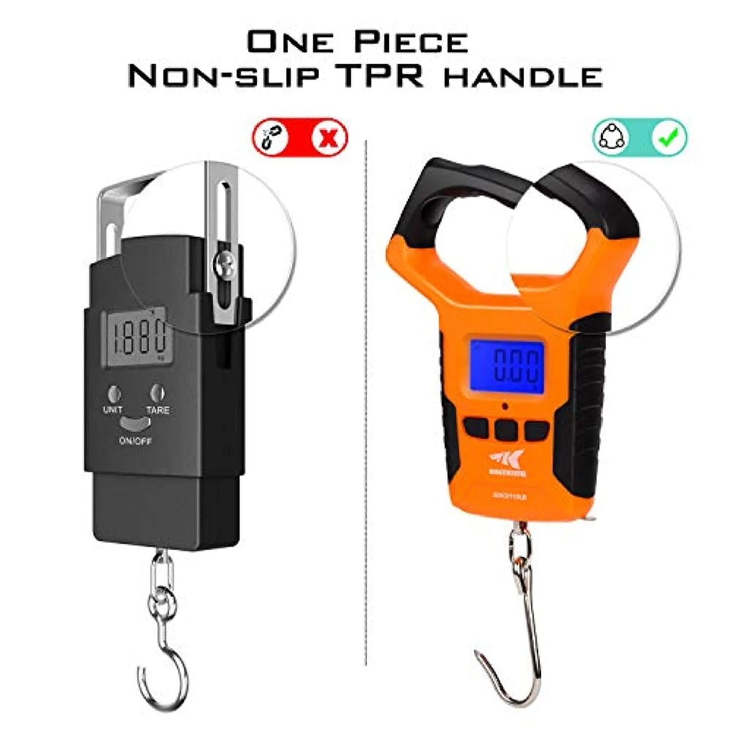 KastKing Water Resistant Digital Fishing Scale with Ruler