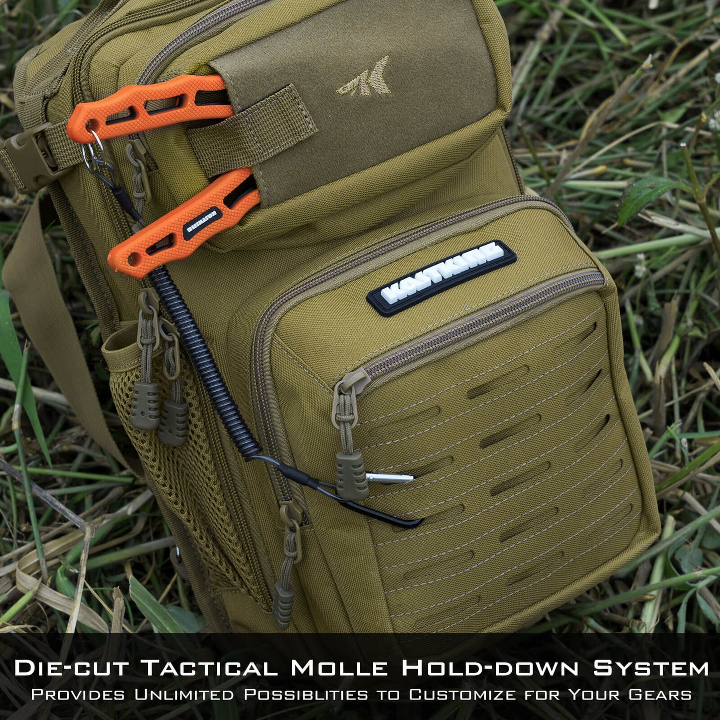 KastKing BlowBak Tactical Fishing Sling Tackle Storage Bag and Utility Tackle Boxes Combo