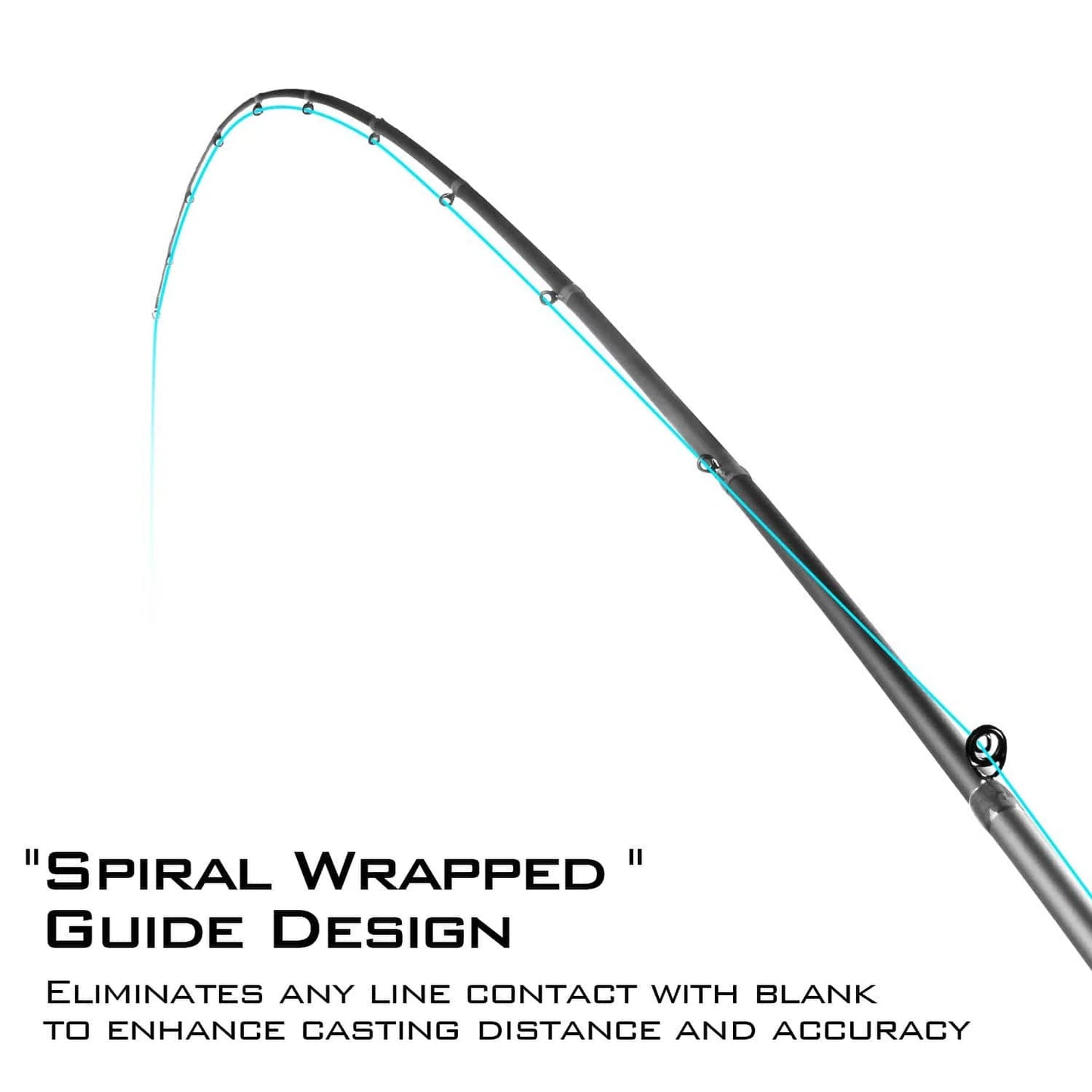 KastKing Cliff Crochet Spirale Series Bass Rods