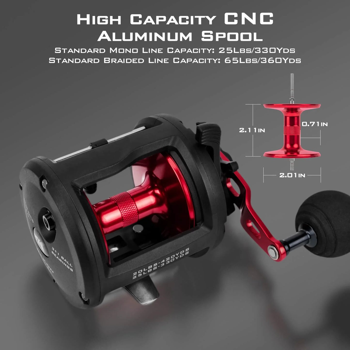 KastKing ReKon Round Baitcasting Reel