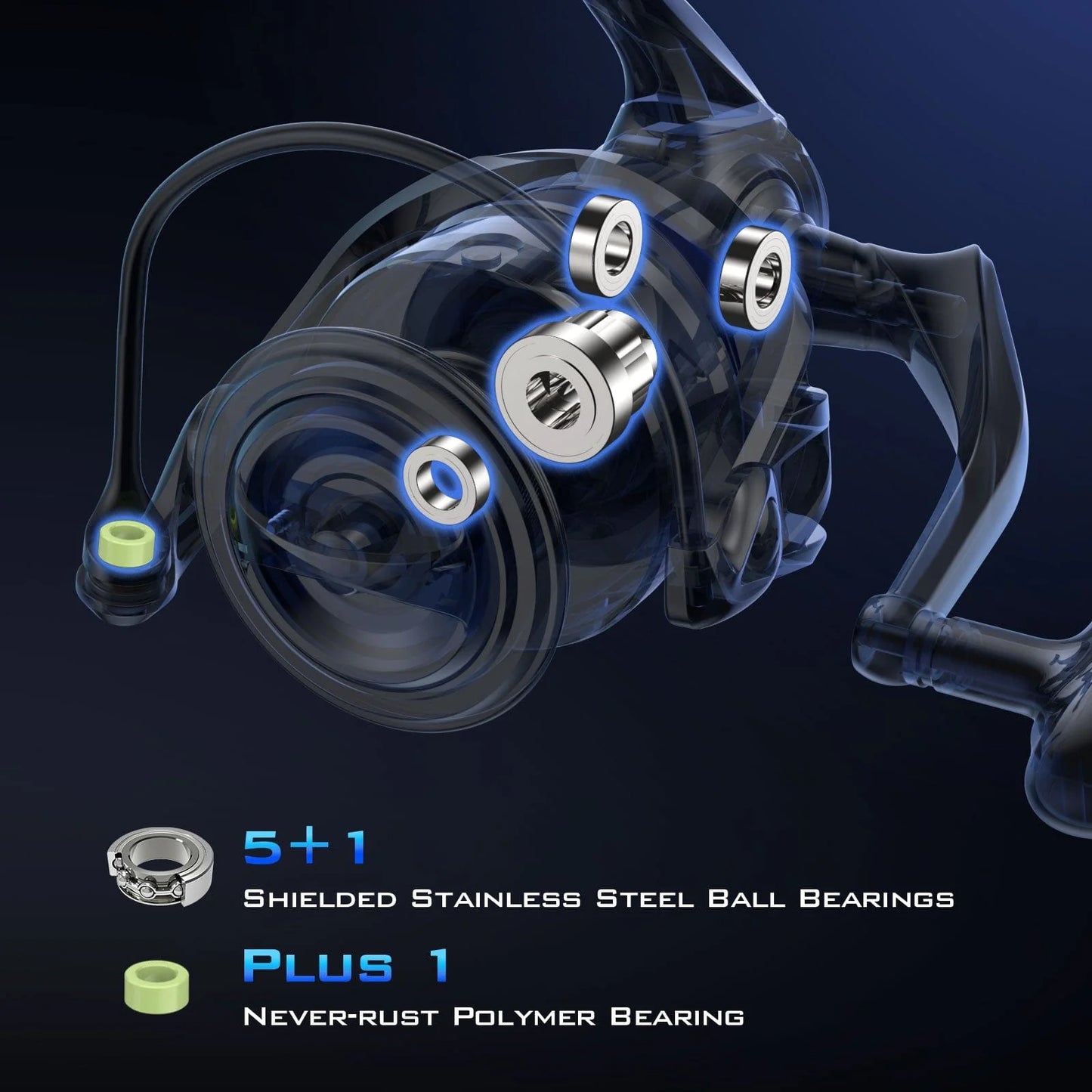 KastKing Kapstan SE & Kong Saltwater Spinning Reel Combo